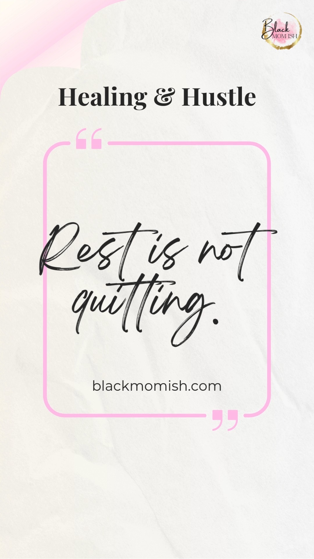 We live in a world that praises burnout and calls it dedication.
But choosing rest doesn’t mean you’re giving up.
It means you’re choosing longevity.
It means you’re choosing yourself.
As we approach the weekend, let this be your permission slip:
You don’t have to do the most to be enough.
However you’re spending the next couple of days, let it restore you.
#BlackMomIsh
#HealingAndHustle
#RestIsResistance
#BlackMoms
#SoftLifeBlackWomen
#YouAreNotAlone