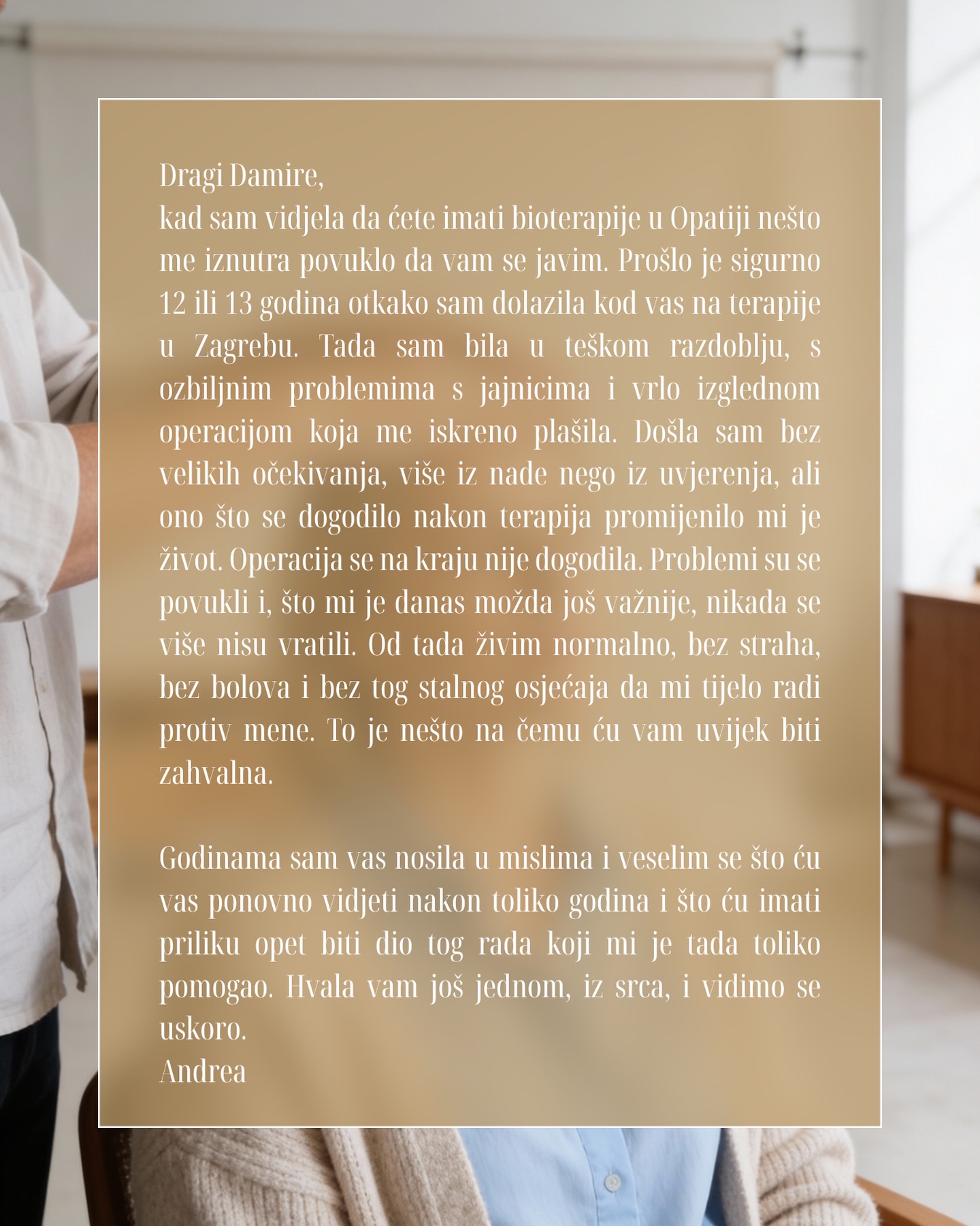 Rad u grupi uvijek nosi jednu posebnu dinamiku. Energija se ne zbraja, ona se umnožava. Ljudi dolaze s različitim razlozima, stanjima i očekivanjima, ali zajednički prostor često donese ono što pojedincu u tom trenutku najviše treba.
Veselim se susretu, radu i svemu što se kroz ova dva dana može pokrenuti.
Vidimo se u veljači u Opatiji!
#bioenergija #bioterapija #opatija