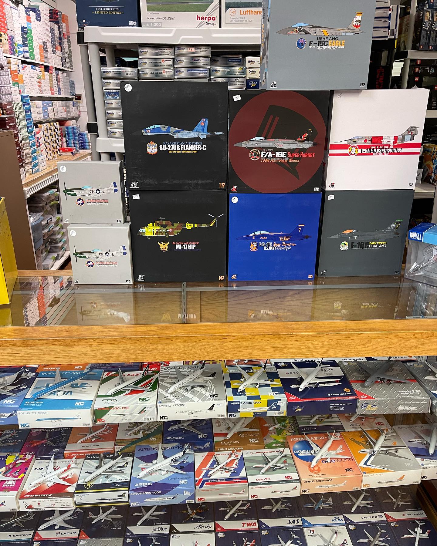 We have decided to have a 20% off sale on all diecast until the end of the year. That’s an amazing deal! We have lots of new releases inbound and some large older retired collections coming this month, so what better way to make room by having a sale that benefits the masses. For those locals, this is your chance to come down to the store and see and buy 1st hand. Remember we are closed Monday’s at the retail store. Squatchysdiecast.com #airlinecollectors #geminijets #ngmodels #jcwings #diecastairliner #seattle #tacoma #hobbyshop #universityplacewa #lakewoodwa #boeing #airbus #aeroclassics