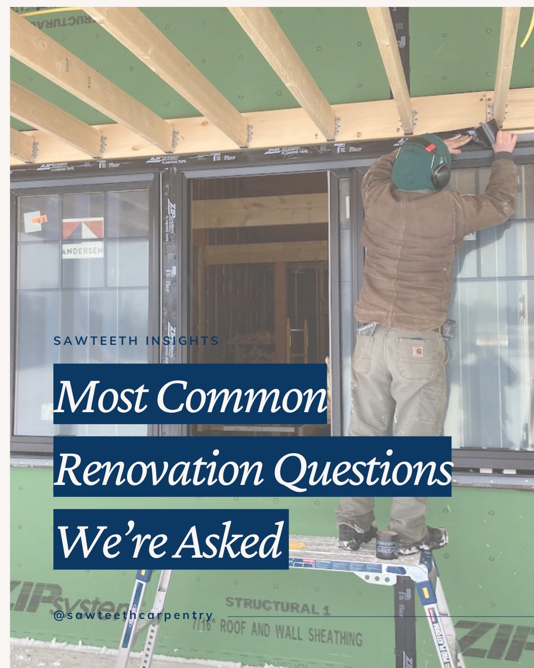 Renovations come with a lot of questions, and that’s completely normal. Our job is to help you understand the process, the possibilities, and the tradeoffs so you can make confident decisions along the way. We believe clear communication and thoughtful planning are just as important as the work itself.
If you’re considering a renovation and want a team that answers the hard questions and keeps things transparent from start to finish, we’d love to talk. Reach out to start the conversation and see if Sawteeth is the right fit for your project.
#renovationquestions #custombuild #craftsmanship #buildingwithpurpose
