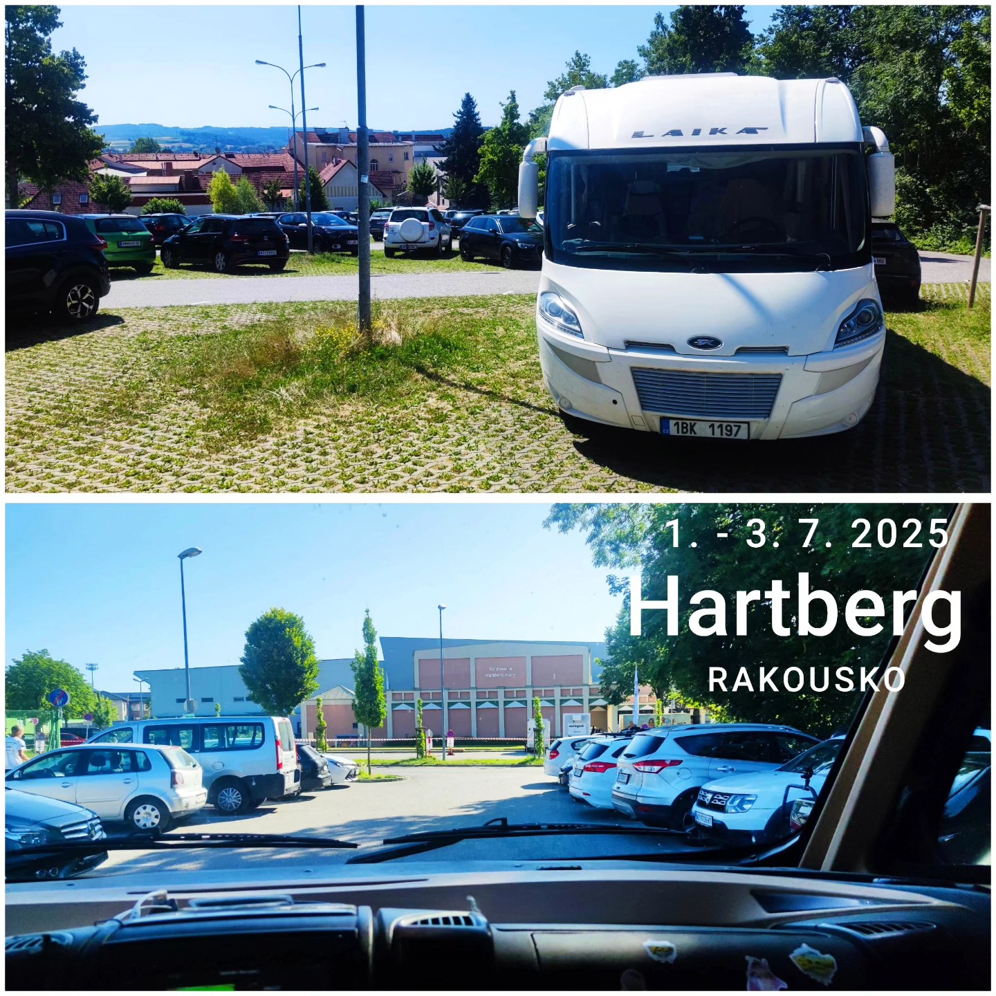 Jedno dítě u dědečka na chatě, druhé dítě na skautském táboře... A my konečně vyrazili... V úterý místo v neděli, jak bylo v plánu. A tím pádem jsme museli přizpůsobit naši cestu zkrácenému času na dovolenou ve dvou....
#Perplexity Marianovi poradila, že směrem do Dolomit je romantické městečko Hartberg jako dělané na rande k desetiletému výročí svatby 😂...
A tak jsme se před desátou večer plánovaně díky @park4night ocitli na parkovišti vedle stadionu, kde jsme se ovšem nečekaně spontánně zapojili do místních oslav konce školního roku na zdejší Schulfestu sportovní školy... Nikomu ani v tuto hodinu už nevadilo, že nepatříme mezi rodiče žáků a, jak jsem psala v posledním Reels, tak jsme dokonce vyfasovali zbytek lahve Prosecca zdarma 🙈...
Parkování bylo bez problémůba zdarma, jen ráno nás vzbudily další hlučné oslavy nebo přípravy nebo závody nebo co to vlastně bylo,a proto jsme se následně přemístili na svažité, leč klidné parkoviště do města vedle místního kláštera... Opět zdarma a k tomu klid a mír jako bonus...
📍1. noc u stadiónu 47°16'40.9"N 15°58'28.3"E
📍2. noc u kláštera 47°16'44.0"N 15°57'56.4"E
#vimteamcz #park4night #parkovanivrakousku #rakousko #austria #austriatravel #visitaustria #hartberg #steiermark #visitsteiermark