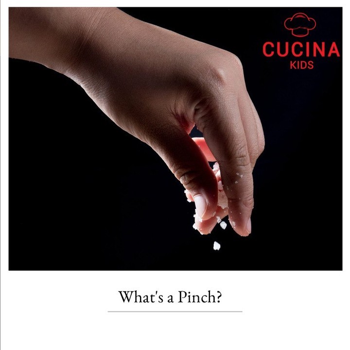 What does it mean when a recipe asks you for "a pinch" of an ingredient?
Technically, a pinch is 1/16 Tsp! But try to find a set of measuring spoons 🥄 with that size!!!
Luckily, you don't need spoons, just your fingers 👌to measure this out.
Pinches are usually used for really strong ingredients where you don't want to overdo it. Recipes usually ask for a pinch of a dry ingredient like salt🧂 , sugar or a spice.
The best way to measure out 1/16 Tsp. is by pinching together your thumb and pointer finger. 👌If the recipe asks for a "big pinch" then it's usually 3 pinches.
👨🍳Matteo
#cucinakids #cucinakidscook #cookingtip #bakingtip #whatisapinch #kidsinthekitchen #kidchef #kidcooks