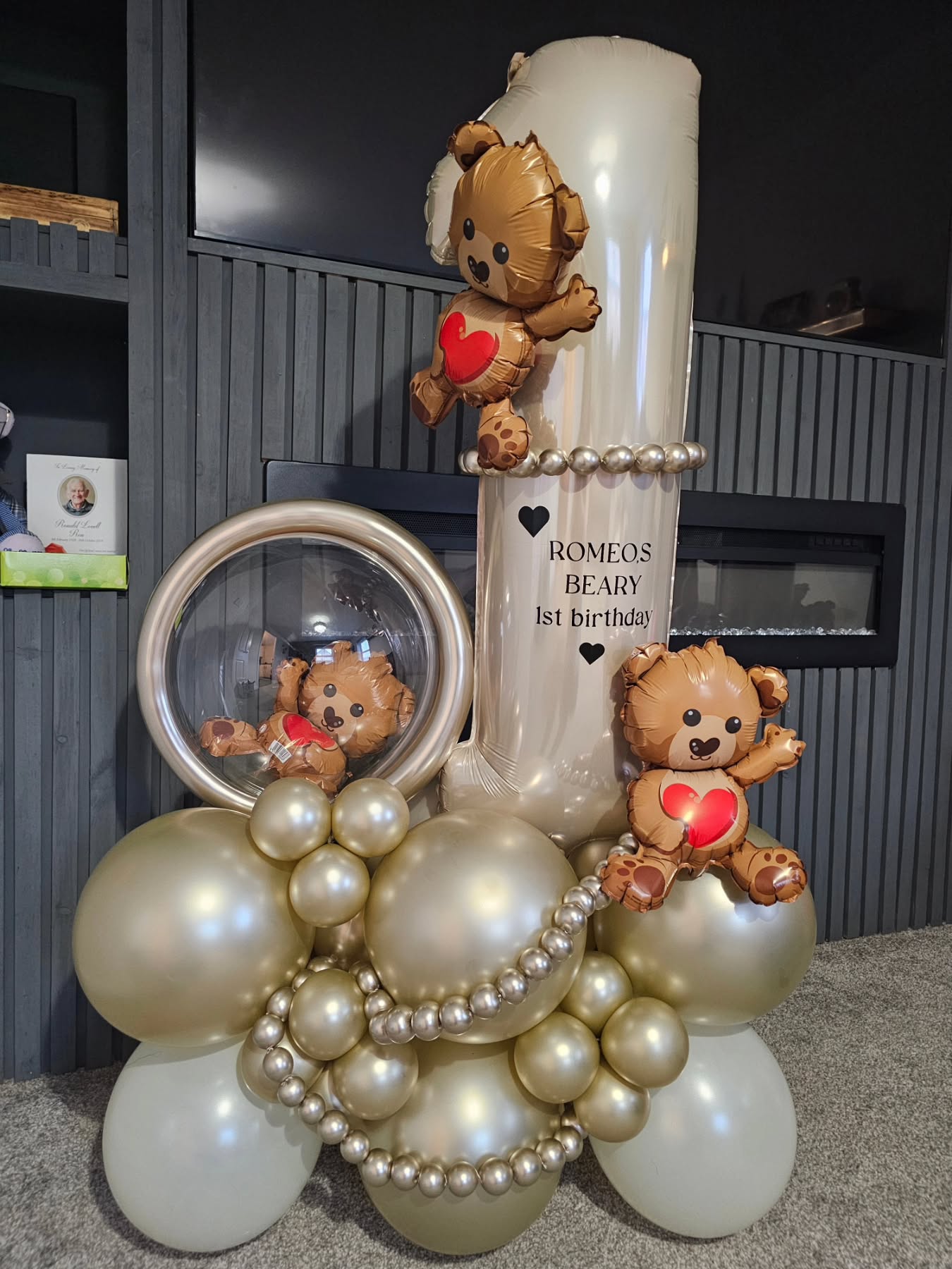 Romeo's 'beary' first birthday 🐻🎂