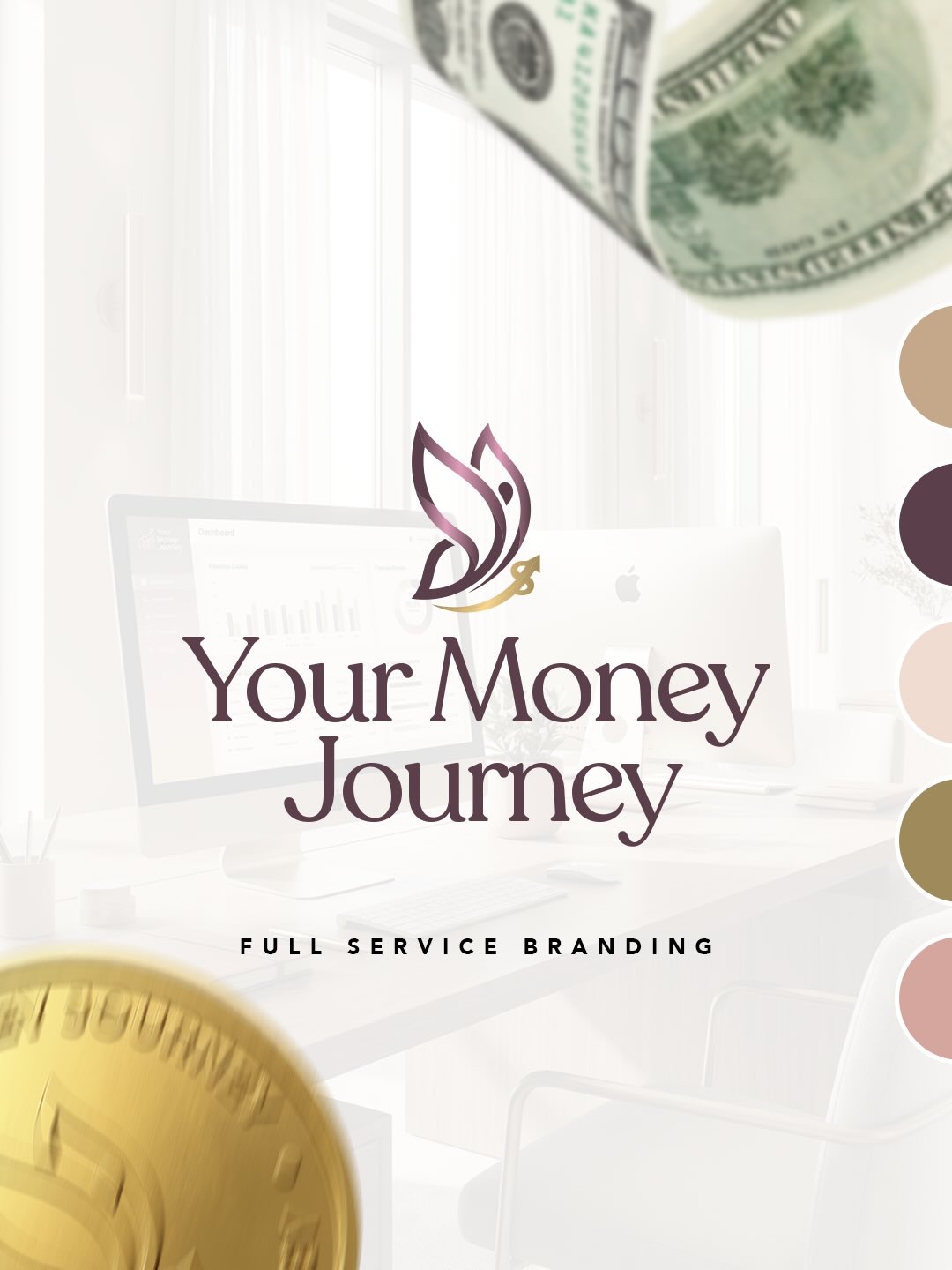 From strategy to execution, the whole experience.
Everything working together. Everything intentional. Everything aligned.
When you invest in full-service branding, you don’t just get assets….. you get clarity, confidence, and a brand that finally makes sense.
Are you looking to get branded?