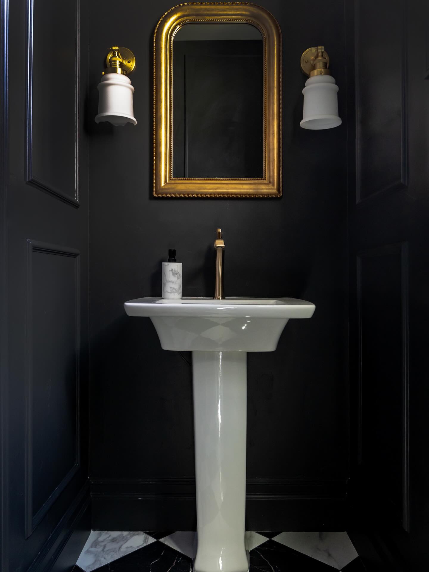 Small space, big impact
This bathroom proves that even the most compact rooms can make a statement when the details are intentional. A bold hit of color sets the tone, layered lighting adds warmth and dimension, and classic trim gives the space that finished, timeless feel.
In smaller bathrooms, every choice matters—so we lean into contrast, texture, and thoughtful craftsmanship. The result feels collected, not crowded. Elevated, not overwhelming.
A reminder that you don’t need more square footage—just a clear vision and the right details to bring it to life
#bathroom #bathrooms #bathroomdesign #bathroominspiration #bathroomdecor