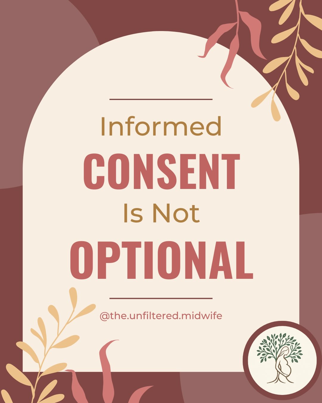 👏 Informed 👏 Consent 👏 Is 👏 Not 👏 Optional
It horrified me how many times a day I saw healthcare workers doing interventions, giving meds, even touching patients without informed consent. The best nurses and providers would check a cervix, administer medication, bathe a baby… without consent. It’s generally not malicious, it’s just a lack of knowledge and an unfortunate part of the culture that needs to change. They think they know better. But you deserve to have every single thing done to you or your child explained to you and only done with your full informed consent. You CAN demand more understanding of what they want to do before you agree and you should. Ask questions. Pay attention. Understand what’s going on as best you can. And don’t forget, you can say no. This is America and you have choices, consent is not a choice however, it’s a necessity.
This tee and more unfiltered merch available at:
https://the-unfiltered-midwife-llc-shop.fourthwall.com or through the link in my bio
#theunfilteredmidwife #pregnant #childbirtheducation #humanrights #womensrights