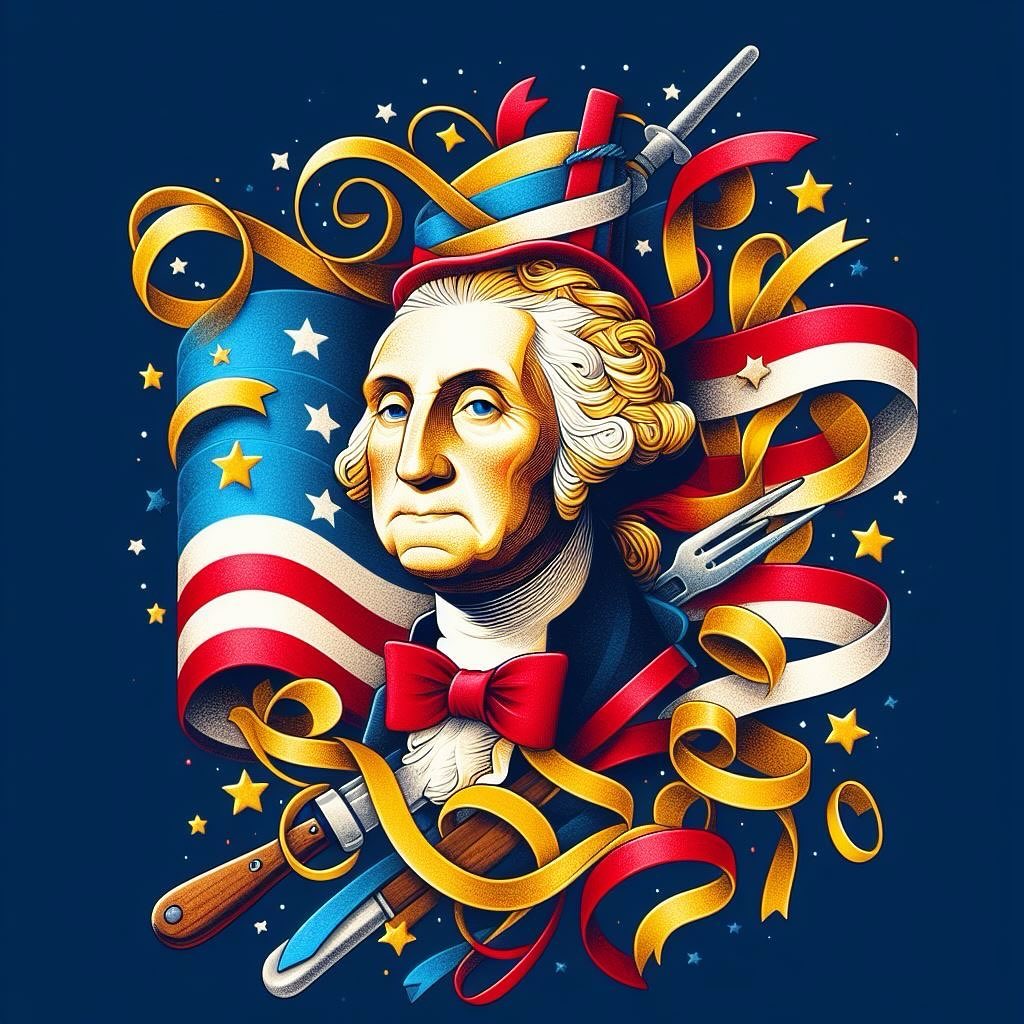 We celebrate Presidents’ Day! Forever USA! #usa #washington #lincoln #wepeople #socal #orangecounty #unique #fettuccine