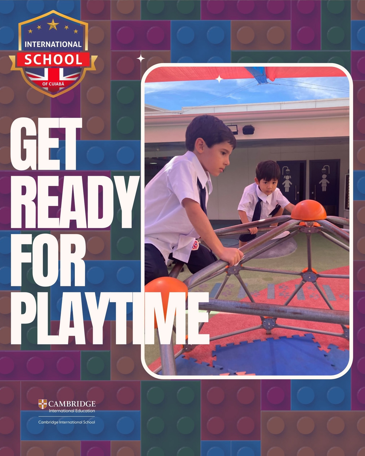 Playtime is an important moment to build empathy, respect, and positive relationships at International School of Cuiabá.
.
Hora da brincadeira é um momento importante para construir empatia, respeito e relações positivas na International School of Cuiabá.