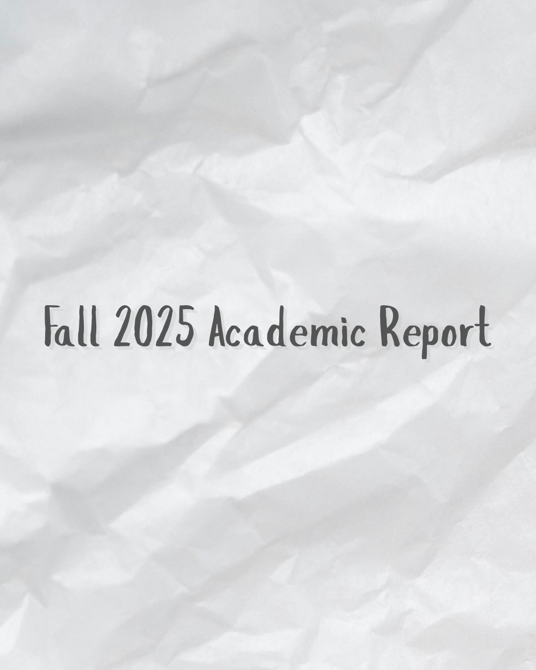 Fall 2025 Academic Report! Congratulations to these hard working men of Marwood, keep up the great work!