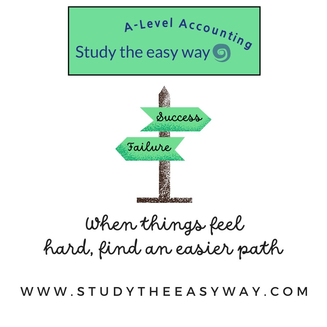 Are you struggling with A-Level Accounting? Disappointed with your mock exam results? Don’t worry, we’re here to help. With our online study and revision resources we can help you to boost your Accounting grade. Visit us at studytheeasyway.com to find out more.
#alevelaccounting #aqaaccounting #alevels #alevels2026 #alevelrevision