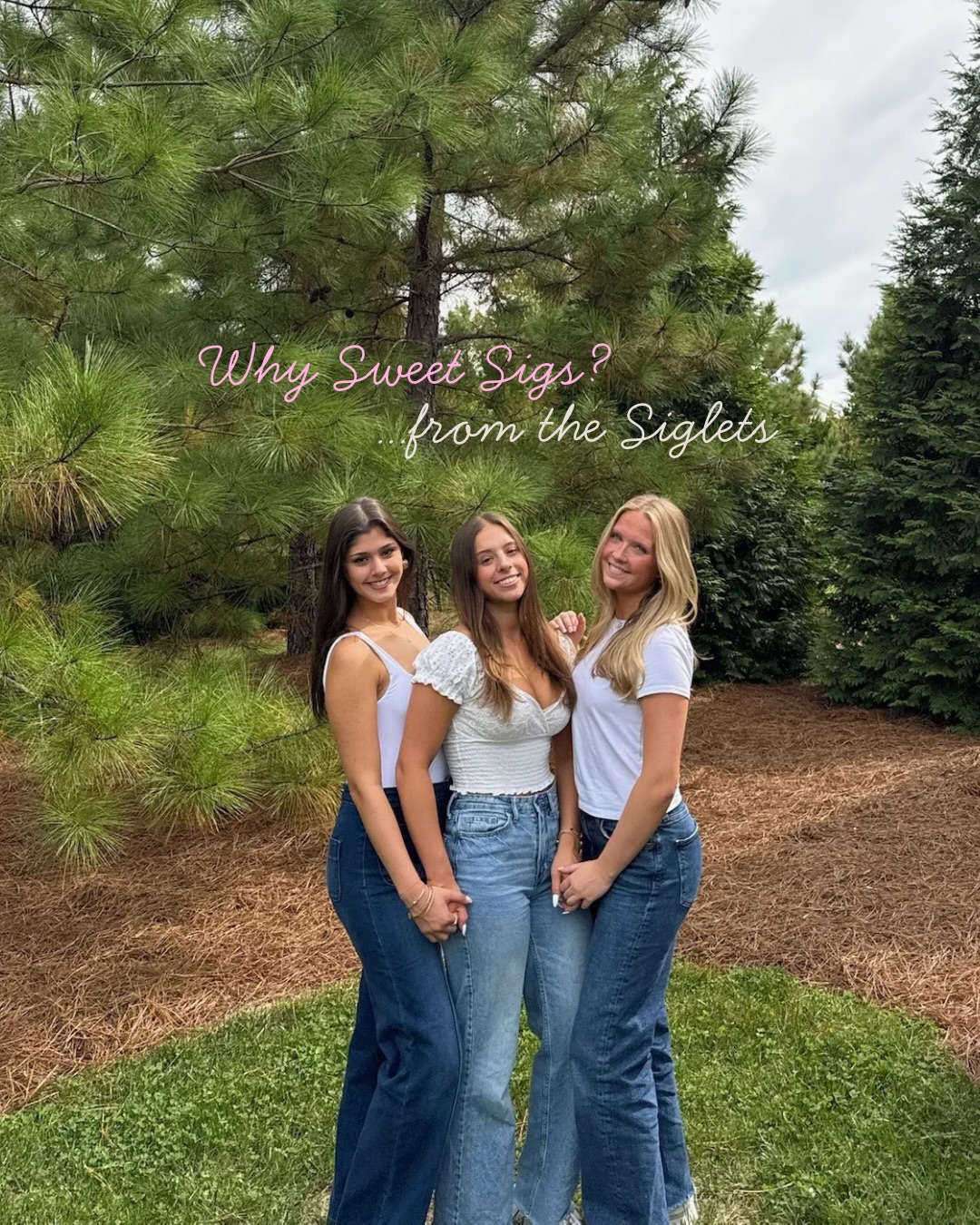 We kick off auditions in two short days, and who better to tell you about their experience in Sigs than the girls who were just in your shoes?
Our sweet Siglets shared what they’ve taken away from their first semester in the group and would love to see you this weekend.
Stop by Org Fair from now until 5:30 to sign up for an audition slot, or just send us a DM! 💕