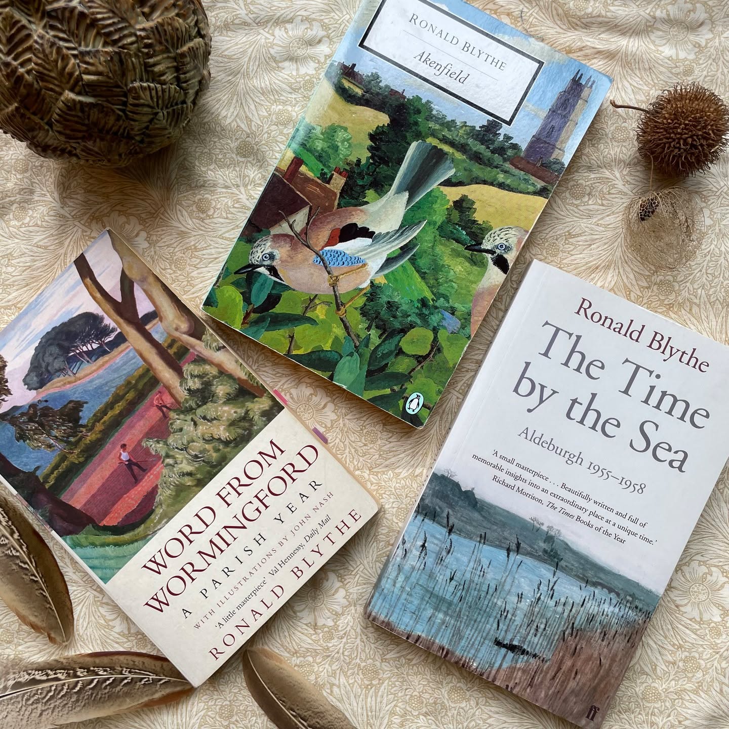 Thrilled to be welcoming Ian Collins to speak for the Bury Society here in Bury St Edmunds about the life and writing of one of my favourite writers: Ronald Blythe.
.
I came to Ronald Blythe’s writing quite late, picking-up his 2013 ‘The Time By the Sea’, more for my love of Aldeburgh and Benjamin Britten, than for any particular expectations about the author. I had of course heard of ‘Akenfield’, but it wasn’t something I had yet read, and hadn’t yet developed my obsession for traditional agricultural writing! I quickly fell under the spell of Blythe’s vision of East Anglia: rural, seasonal, and rooted in the author’s faith and his love of music, literature and art.
.
The talk, given by Ronald Blythe's long-term friend and biographer Ian Collins, will be at 3:30pm on 29 November 2024 at the Quaker Meeting House, Bury St Edmunds. Tickets (£6) are still available: please see details on the Events page of the Bury Society website (www.burysociety.com) if you’re interested in coming along!
.
.
.
.
.
.
#akenfield #ronaldblythe #socialhistory #naturalhistory #naturewriting #suffolklife #theremarkablelifeofronaldblythe #books #burystedmunds #burystedmundsandbeyond #suffolk #countrylife #countryliving