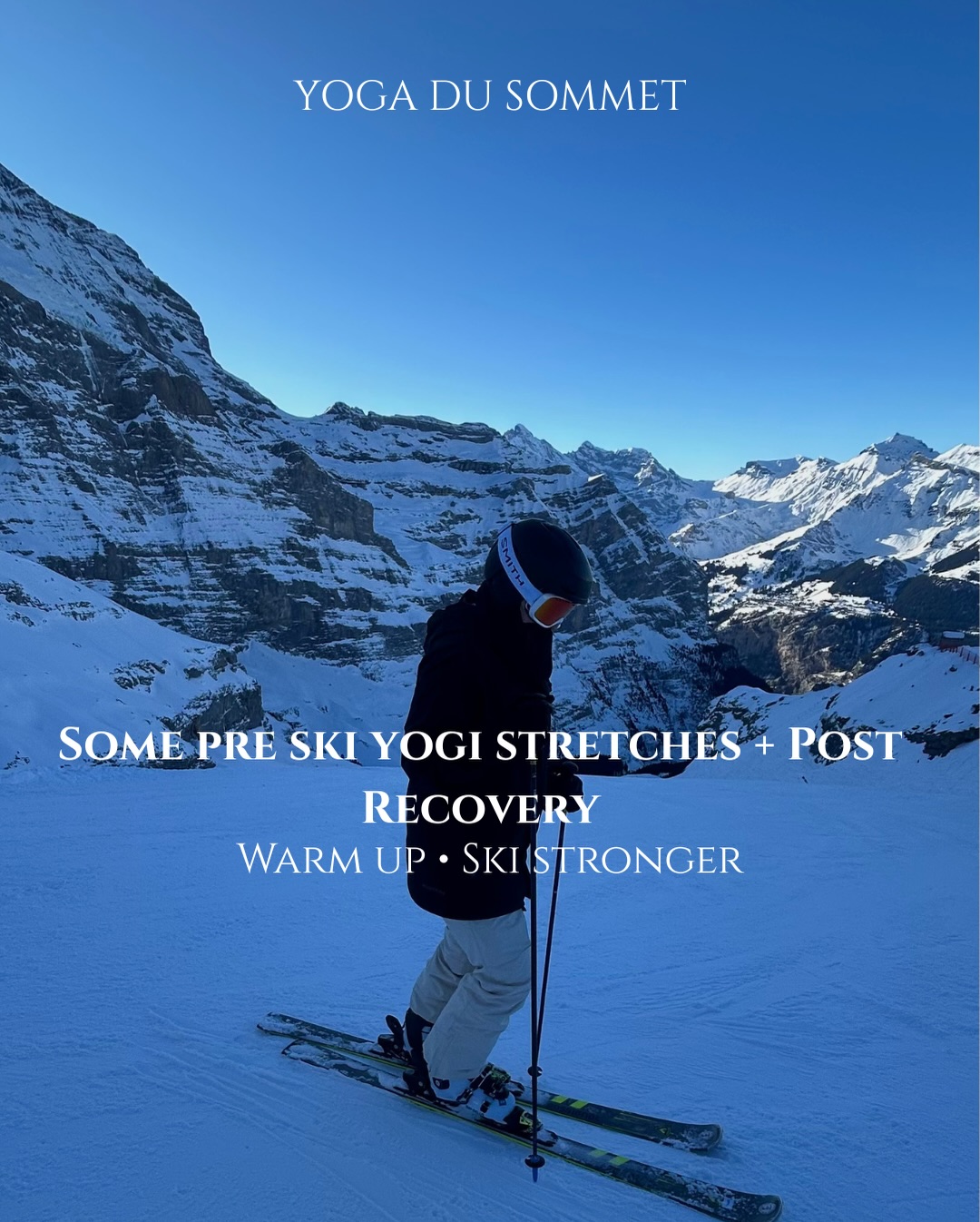 Before the skis hit the snow... the stretches hit first!
Warm up like a pro with these pre-ski yoga stretches to loosen hips, quads, hamstrings, and lower back to prime your body for epic runs, better control, and zero injuries. Yogi style of course 🧘🏼♀️
Then après ski? 🥂What’s skiing without the fun — it’s all about balance and that break post long days on the run always hits⛷️
#skiyoga #skirecovery #aprésski #skiswitzerland #winteryoga