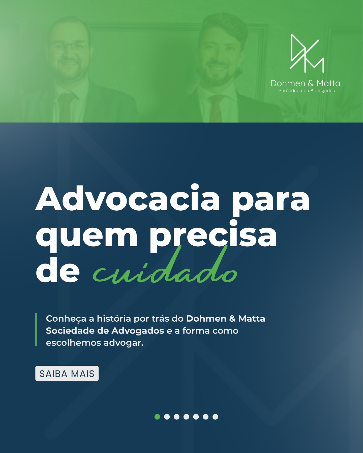 O Dohmen & Matta Advogados Associados nasceu de uma escolha clara:
usar nossa experiência para equilibrar relações desiguais.
Advocacia não precisa ser distante para ser técnica. Ela precisa ser clara, responsável e humana.
#DMAdvogados #DireitoMédico #DireitoDaSaúde #AutonomiaMédica #PlanosDeSaúde