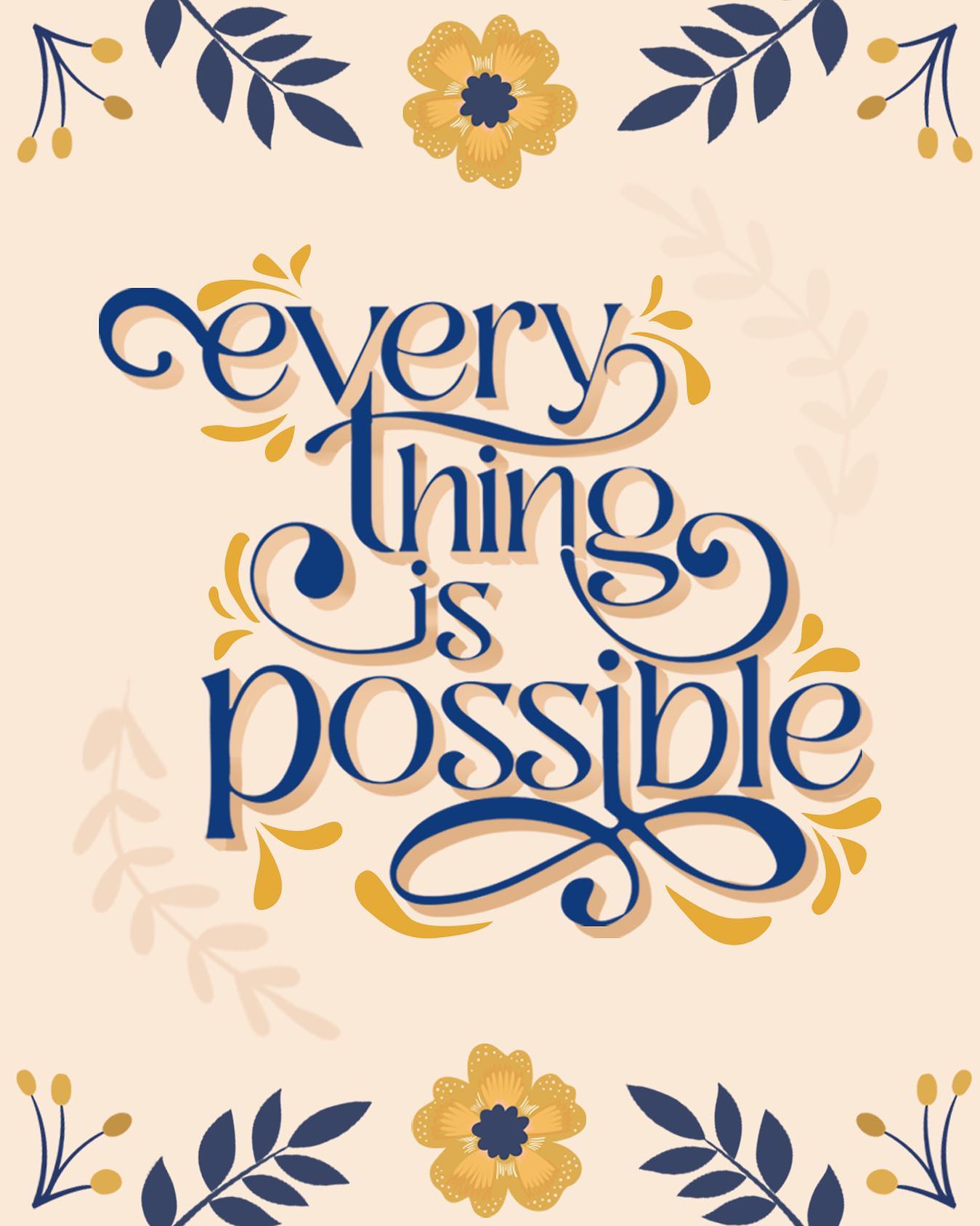 Affirmation - Everything is Possible
.
.
.
✨
I think everyone needs a little bit of positivity to just reassure that they’re doing all right and to believe in everything! It’s difficult during such times to have a positive outlook, but it’s about having that sliver of hope, dreaming big, embracing oneself , thinking positive and expecting great things!
.
.
.
✨
In our endless scroll on social media, sometimes it’s nice to see a few motivating words to just keep you going! That’s what this is, my effort to spread some love and motivation on Instagram.
.