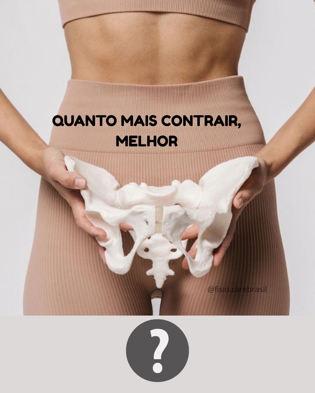 Esse é um dos maiores mitos sobre assoalho pélvico.
Contrair o tempo todo não fortalece.
Na maioria das vezes, desorganiza.
Um assoalho pélvico pode falhar por:
– fraqueza
– excesso de tensão
– falta de coordenação
E quando só se ensina a apertar, sem avaliar, o risco é:
• piorar dor
• aumentar dificuldade de relaxar
• agravar constipação
• interferir na função sexual
Força sem controle não é função.
E tratamento não começa pelo exercício — começa por uma boa avaliação!
#fisiocarebrasil #exercício #pelve #kegel #foco