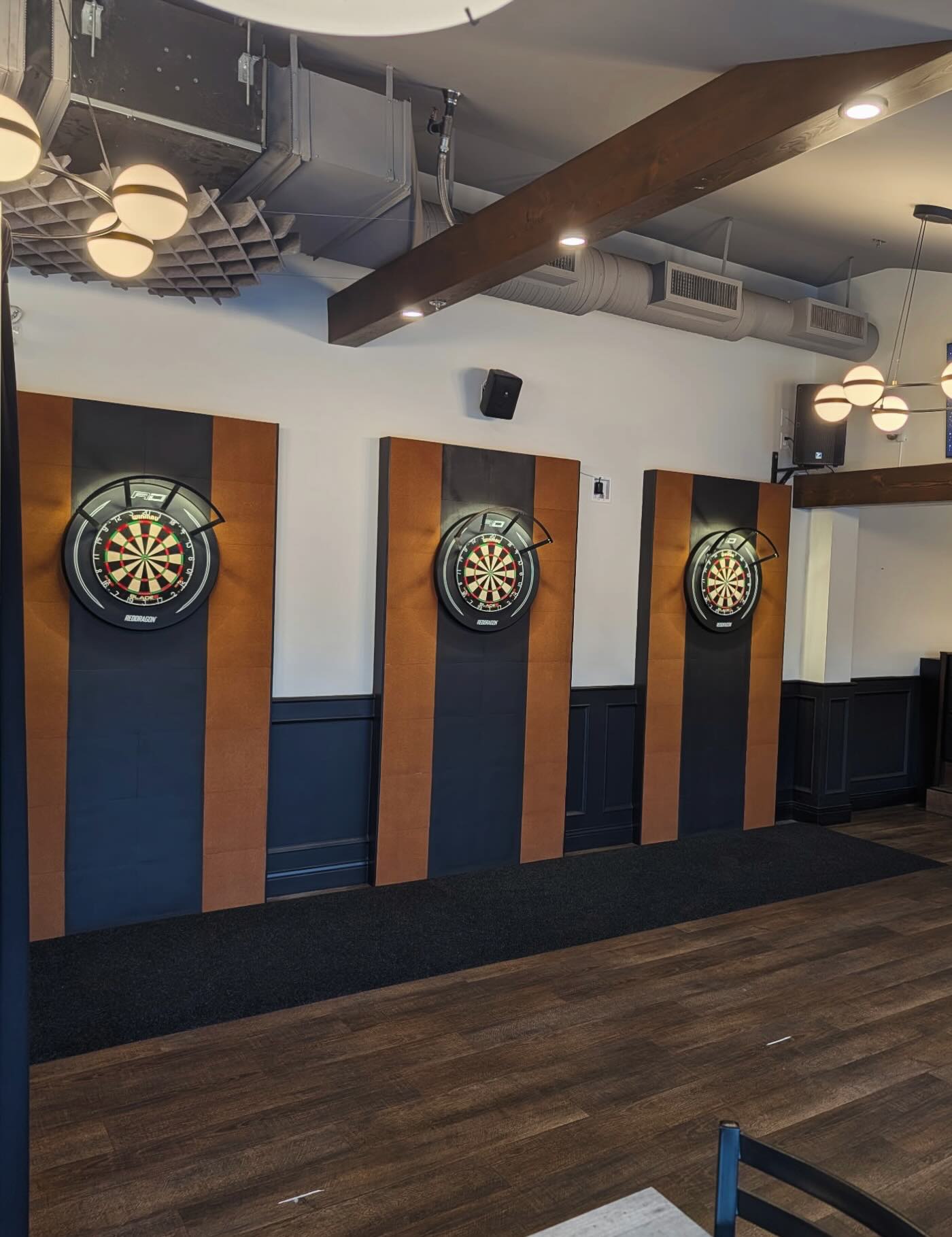 DART BOARDSSS🎯🎯
The Dart boards are officially up and flying!!
Come test out your aim! (19+)
Please note these are closed daily from 5pm-7pm for dinner service and during events.
Get ready because we’re launching a Wednesday night dart league!! Keep your eyes open for more details… coming soon:)
