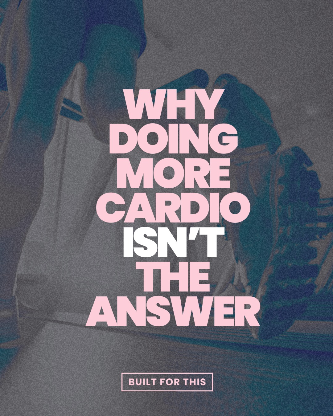 At Built For This, resistance training is the STAR.
Here’s why 👇
- Muscle is metabolically active tissue
- Muscle burns more calories at rest than fat
- The more lean muscle you have, the higher your baseline metabolism
- Resistance training preserves muscle during fat loss
- Muscle shapes your physique
- Muscle improves insulin sensitivity and hormone balance
Endless cardio might burn calories in the moment… But resistance training changes how your body burns calories all day.
That’s why we build muscle FIRST.
Cardio has a place. It supports heart health, conditioning, and recovery.
But it’s the extra, not the main event.
Lift with intention. Train to build muscle. Let cardio support the process, not replace it.
That’s how sustainable fat loss actually works. 💜