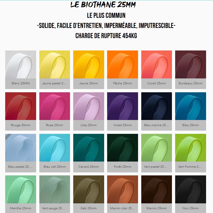 🌈Le choix de couleurs de biothane et de sangle enduite chez L'atelier Ek.o est incroyable ! 🌈Et on ne parle pas des cordes et des tissus 🤪
Quelle est ta future couleur coup de coeur?
Dis le moi en commentaire 👇
#lateliereko #biothane #doglovers #artisanat #bonplan #chien