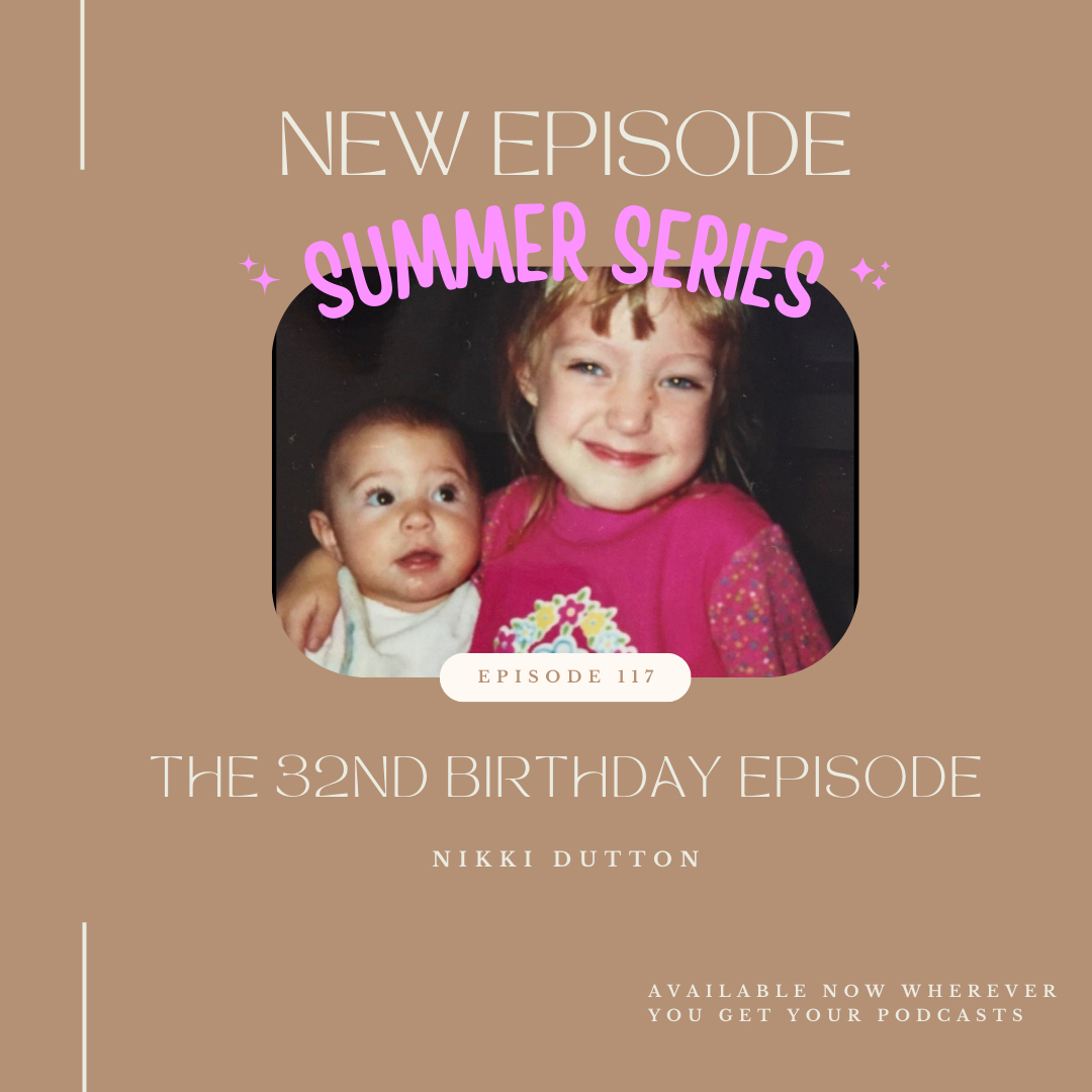 IT'S (almost) MY BIRTHDAY 🎉🎉 In honor of turning the big 3-2, I am keeping the birthday tradition alive by releasing another same questions – new year podcast episode.
Thanks for celebrating with me and making this last year of life such a good one!
Available on Apple Podcasts and Spotify ✨