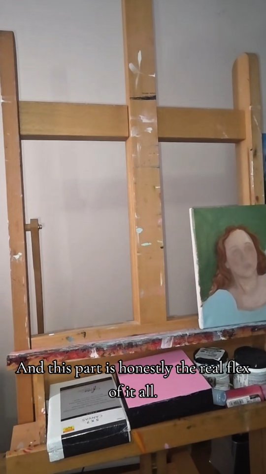 Clean space, clear mind, loud creativity ✨
The other areas of my home? Let's not talk about that :)
#studiospace #ArtistLife #CreativeSpace #oilpainting #femaleartist