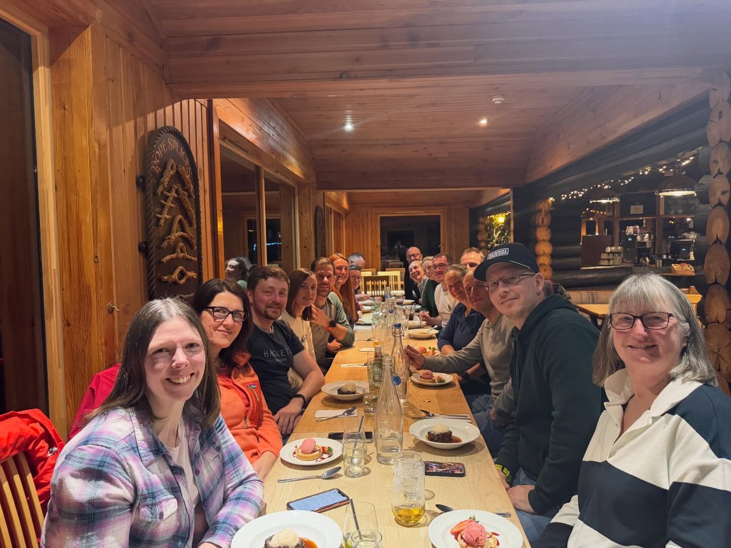 Our final night at @lochinshoutdoorcentre
A delicious meal, lots of laughter, and the perfect chance to look back on an incredible week of winter adventures together ❄️✨
#getoutside #YTO #scotland #winter #goodtimes
