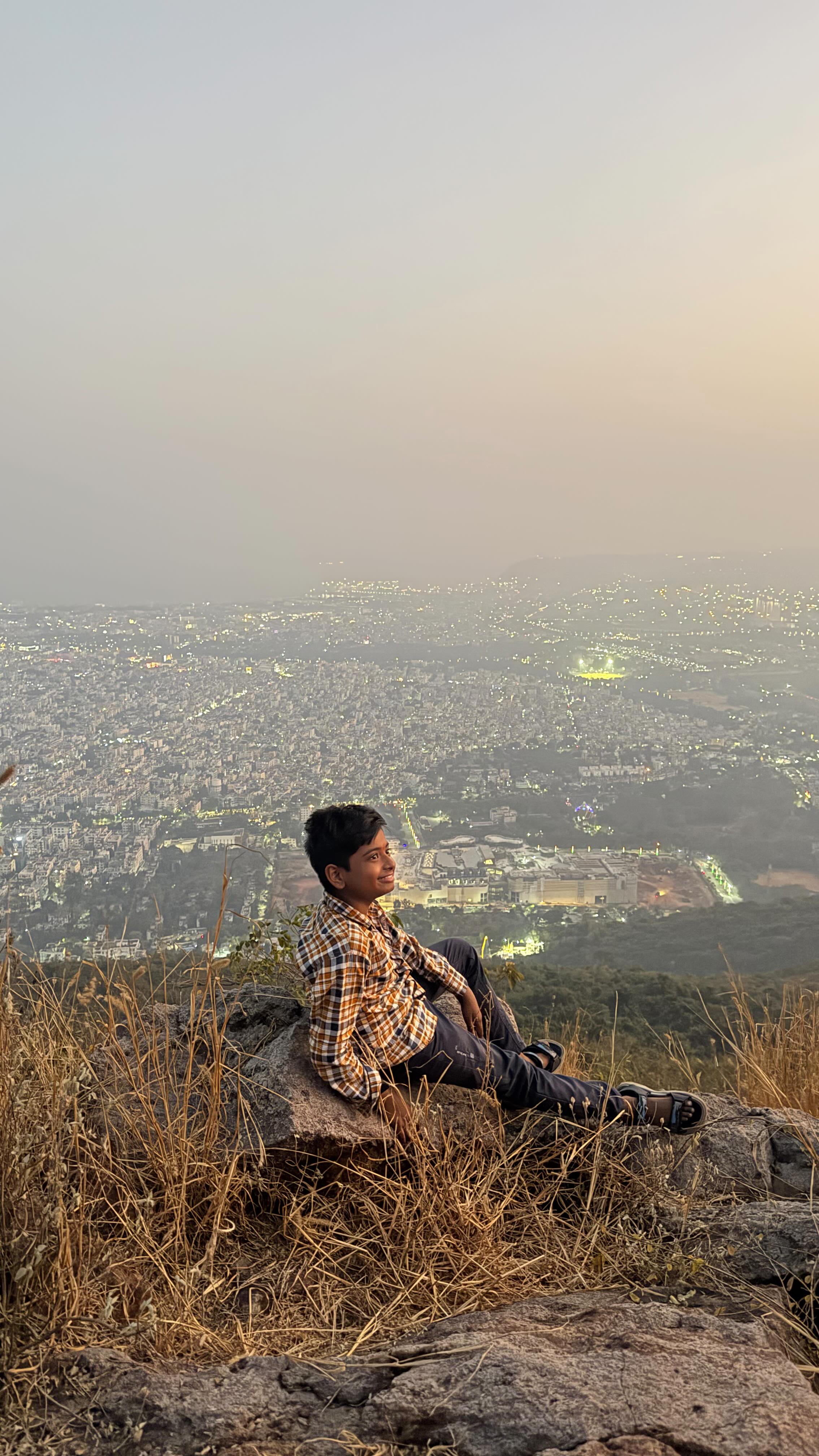 We spend so much time teaching children how to grow up.
Maybe sometimes,
we just need to show them
how to look, listen, and feel.
Hills help with that.
See you on simhachalam Hike Feb 22