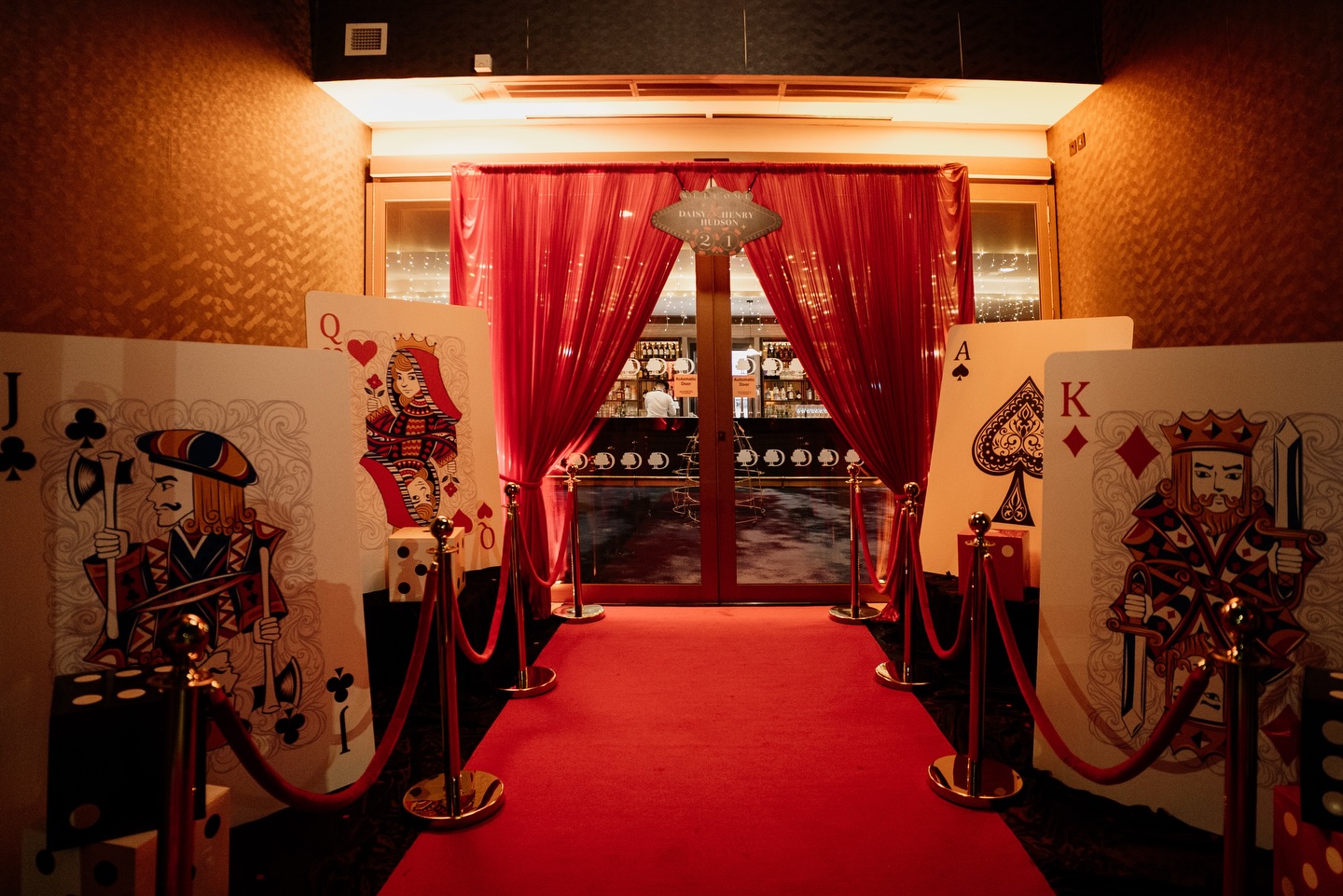 This is how you make an entrance 🎲 ♥️♦️♣️ ♠️
#GoldenThreadEvents
#EventStyling
#LuxuryEvents