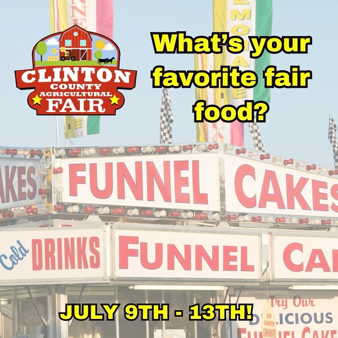 What’s your go to fair food?
#clintoncountyfair #fairfood #doughboys #sausage #deepdriedoreos #friedbreaddough #plattsburgh #countyfair #summerfun #cottoncandy