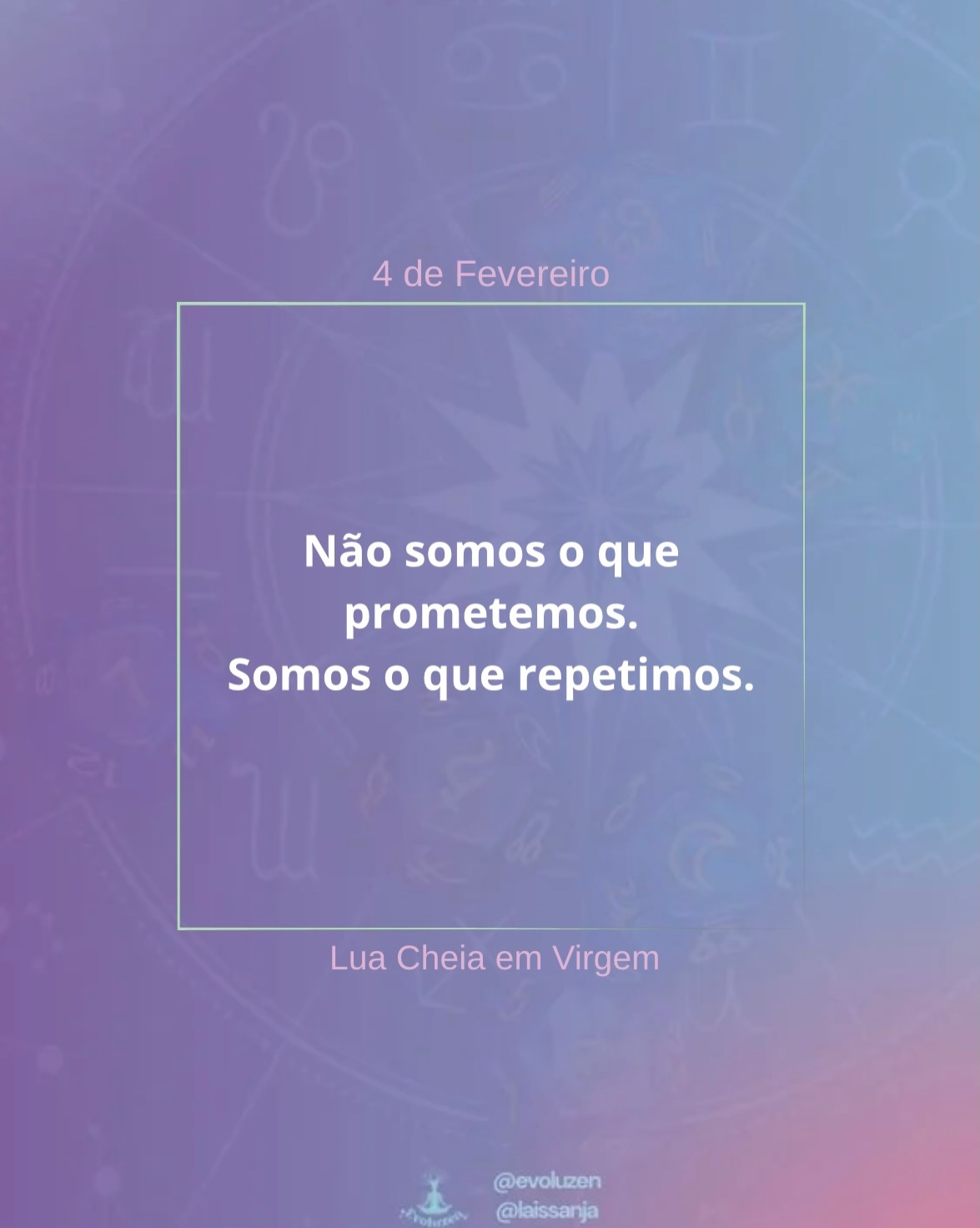 4 de fevereiro ✨