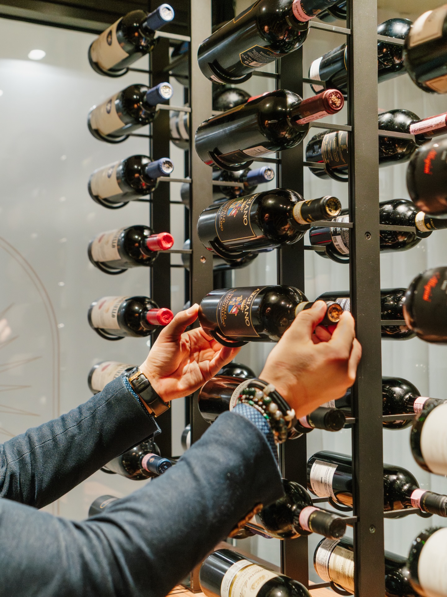 The Wine Room at Salute Ristorante.
A quiet sanctuary of rare Italian vintages, curated with intention and cellared with respect.
Barolo of structure.
Brunello of depth.
Super Tuscans of quiet power.
Here, wine is not an accessory.
It is part of the architecture of the experience.
•••
#salutepalmbeach #michelininspired #fineitalian #palmbeachdining #palmbeach