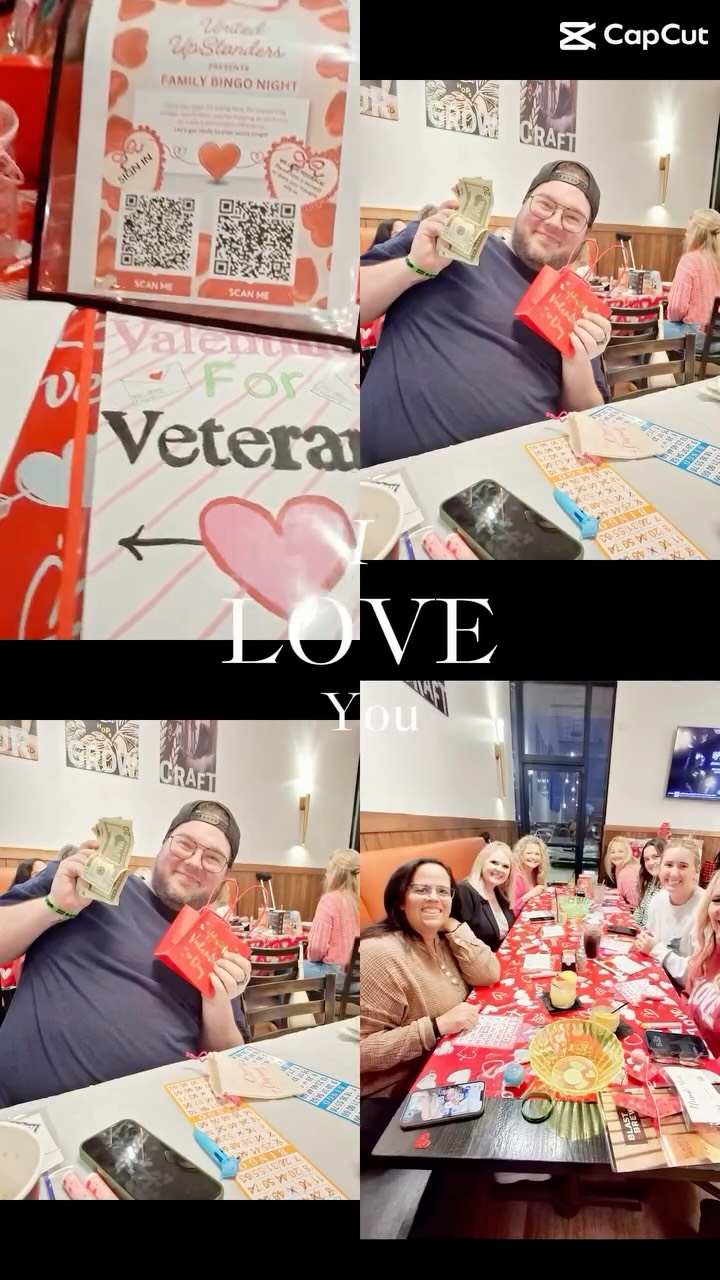 ❤️ Bingo Night =Heats United ❤️
What a great night! We didn’t just play bingo—we celebrated connection, laughter, and what we can accomplish when we come together as a community. Moments like these remind us that unity, kindness, and showing up for one another truly matter.
This Valentine’s Day, we’re celebrating more than love—we’re celebrating being UpStanders: choosing community, support, and heart in all that we do. 💗
Happy Valentine’s Day from all of us!
Together is always better.
#HappyValentinesDay #BingoNightFun #UnitedUpStanders #CommunityLove #UpStandTogether LoveInAction StrongerTogether 💕✨