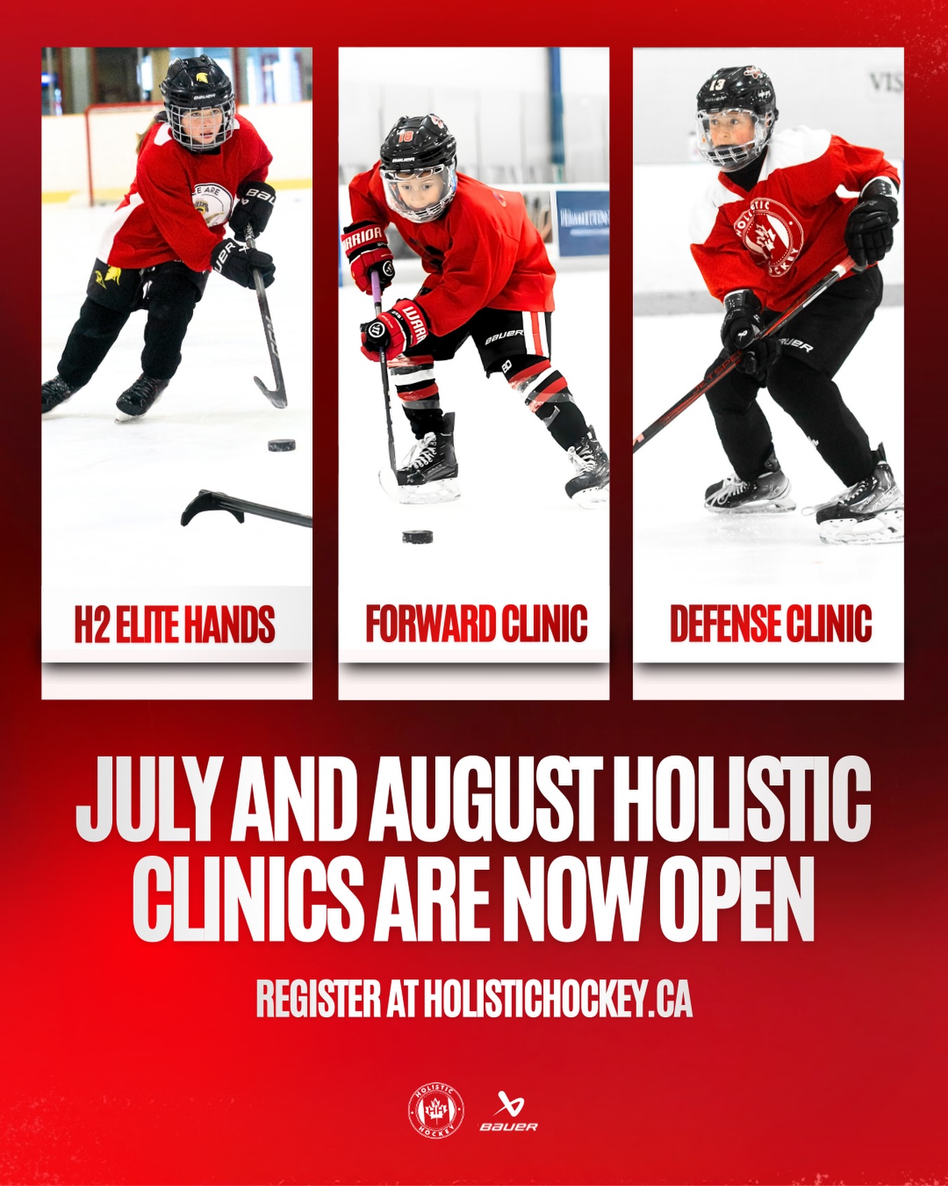 JULY AND AUGUST CLINICS NOW OPEN FOR REGISTRATION!! Please see below for information on our H2 Elite Hands Clinic, Forward Clinic, and Defense Clinic.
⚠️ Spots are limited for each session, and these clinics consistently sell out with a waitlist. Early registration is strongly recommended to secure your spot.
➡️ H2 ELITE HANDS CLINIC
This clinic has helped countless players elevate their offensive skills and overall game. Sessions will focus on:
Advanced edge work
Elite stickhandling
Shooting mechanics from multiple release points and angles
Each skate is built around REAL in-game skills, reinforced through high-tempo repetition and game-specific drills.
We’ve invested in top-level stickhandling aids to help develop quick hands, confidence with the puck, and scoring effectiveness. Players will also be trained on key in-game scenarios designed to improve decision-making and overall elite stick handling and shooting skills.
Dates:
July 7, 8, 14, 15, 21, 22, 28, 29,
August 4, 5, 11, 12
Time:
4:15 PM – 5:15 PM
Location:
Sportsworld
➡️ FORWARD CLINIC
These clinics focus on key in-game situations designed to enhance the effectiveness of each forward. Sessions are detail-oriented and high-tempo, with hands-on training and proven results for improving offensive play, with an emphasis on overall skill development, hockey IQ, and confidence in the forward position.
Dates:
July 8, 15, 22, 29
August 5, 12
Time:
5:15 PM – 6:15 PM
Location:
Sportsworld
➡️ DEFENSE CLINIC
These clinics focus on real in-game situations designed to improve foundational defensive techniques and effectiveness. Sessions are detail-oriented, results-driven, high-tempo, and guaranteed to build both skill and confidence.
July & August Dates:
July 7, 14, 21, 28
August 4, 11
Time:
5:15 - 6:15 PM
Location:
Sportsworld
Thank you for your continued support and we look forward to seeing you at the rink!!