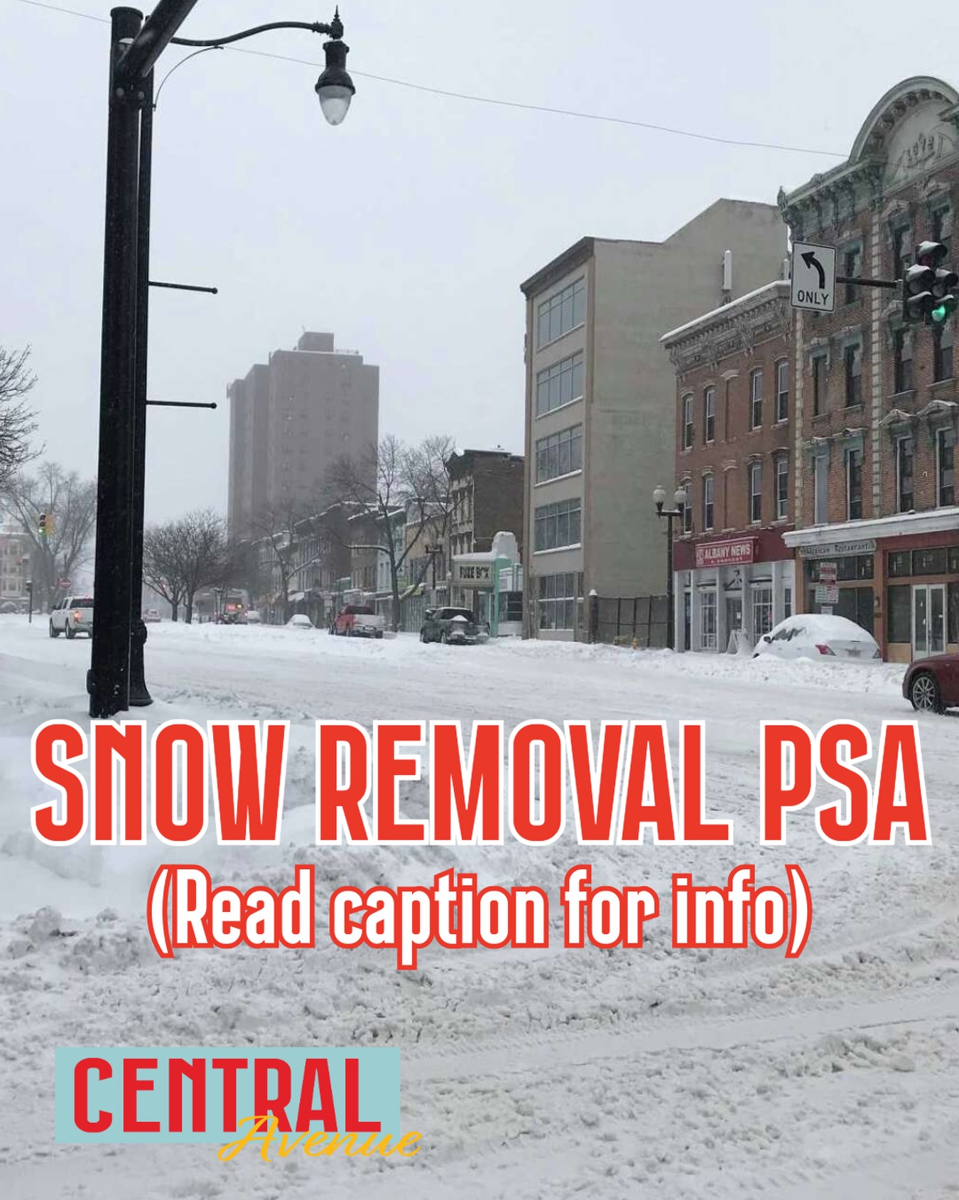❄️SNOW REMOVAL ALERT: Parking Restrictions
Attention Central Ave neighbors! To keep our streets clear and safe, the city will be performing snow removal over the next two nights. Please take note of these temporary parking restrictions:
🛑 Wednesday night (8pm-7am): No parking on Central Ave (North side) & Clinton Ave (South side).
🛑 Thursday night (8pm-7am): No parking on Central Ave (South side).
Please move your vehicles to avoid towing! Help us spread the word by tagging and sharing with a neighbor below. 👇
