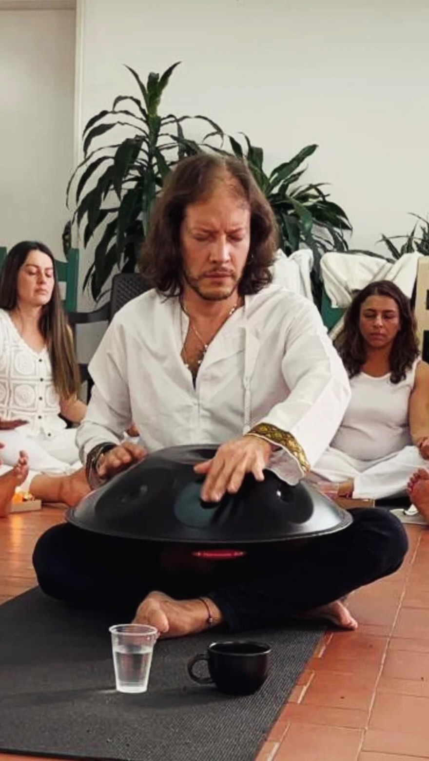 Meditation you can hear—Harmonic Art handpan. 👂🧘🎶 #ConsciousListening #HarmonicArt