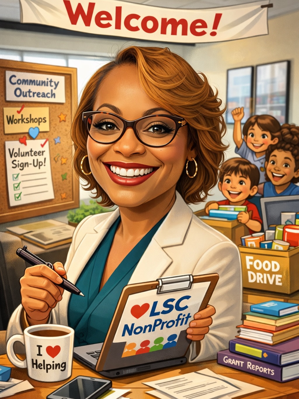 Double or nothing 🤣🩵🦷🪥
I asked ChatGPT to “Create a caricature of me and my job based on everything you know about me.”
#LovingToServeMyCommunity