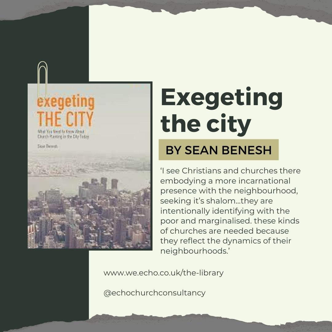 Exegeting the City: What You Need to Know About Church Planting in the City Today. I found this little book fascinating. I live in a city and plan to plant there so reading about the uniqueness of the city context was so helpful. The book looks at different trends which are shaping city life. #bookstagram #christianbookstagram #leadershipdevelopment #christianleadership