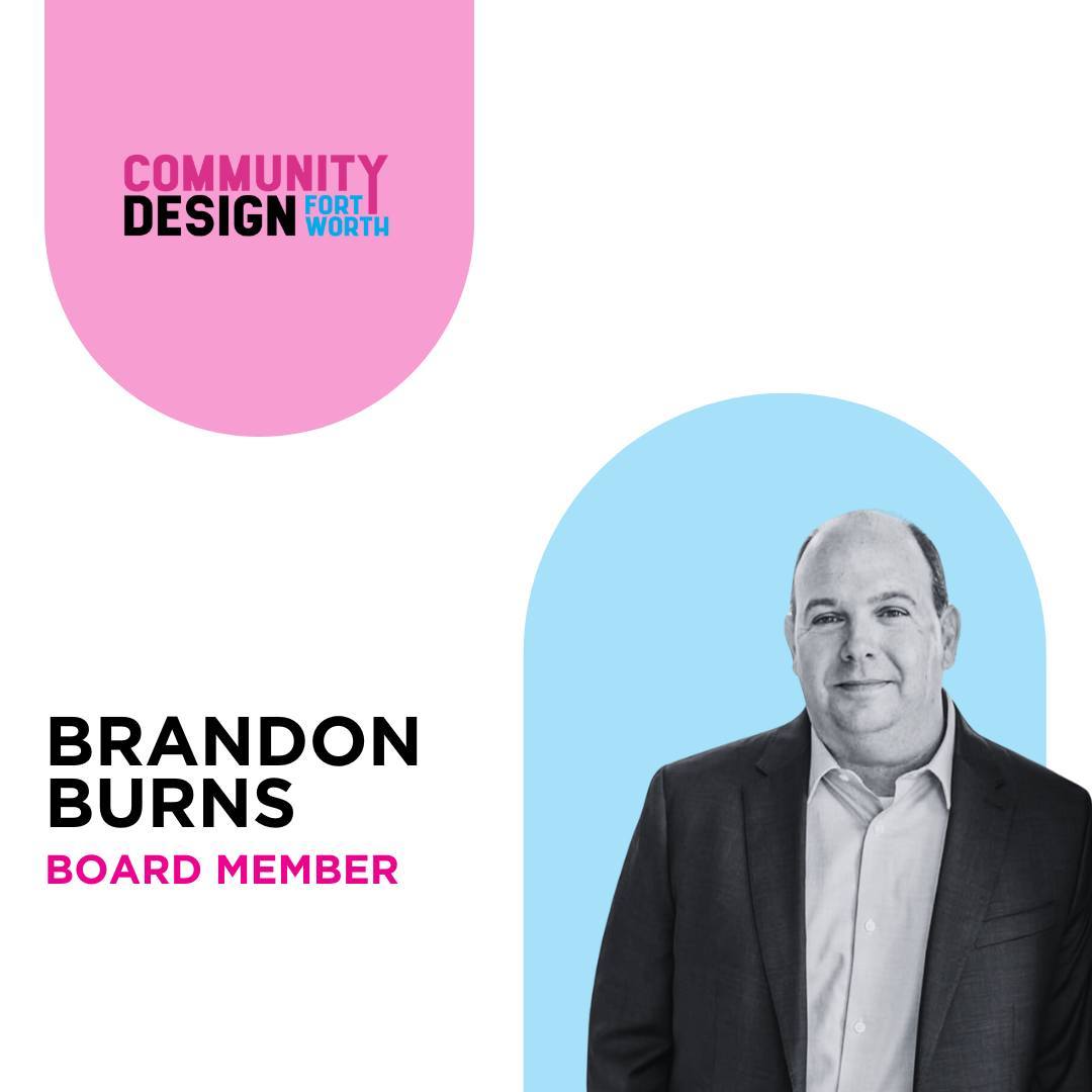Join us in welcoming Brandon Burns to the board of Community Design Fort Worth!
Brandon is a senior partner with Bennett Partners, bringing 20+ years of architectural design experience to the table. His projects include the Stop Six Choice Neighborhood Initiative, Hotel Dryce, and the 7th and University intersection. Brandon's deep involvement with @aiafortworth and passion for strategic preservation and restoration are distinct attributes of his expertise.
We're more than excited to bring Brandon onto the CDFW board!
#communitydesignfortworth #cdfwboard #meettheteam #fortworthdesign #fortworthcommunity