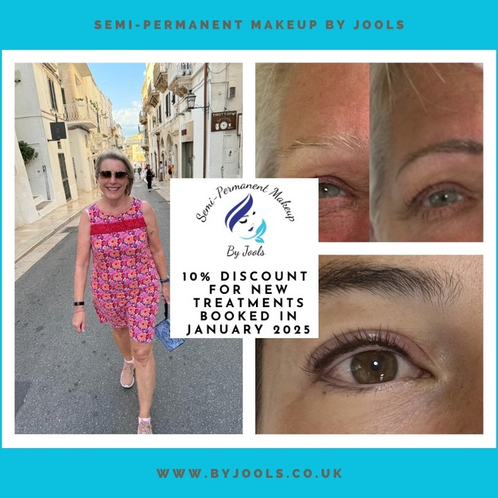Semi-Permanent Makeup by Jools is a local business based in Marlow.
What is Permanent Makeup?
Permanent makeup also known as micropigmentation, is a cosmetic procedure to create long-lasting eyeliner, lipliner or eyebrow definition.
The main purpose of permanent makeup is to have the perfect colour on your brows, eyeliner or lips 24/7 without worrying that it will wear off, smudge and won’t come off after you wash your face. Imagine waking up with your makeup already done and shortening your morning routine and having more time for you.
Book your FREE no obligation consultation to talk about your requirements and ask all the questions about the process involved with each treatment and enjoy 10% discount if booked in January!
Please fill in the enquiry form www.ByJools.co.uk
or call on 0771 429 4814
-
-
-
#vegan #eyebrows #eyeliner #permanentmakeup #HappyNewYear #pmubrows #Marlow #makeup #tattoo #permanentbrows #permanentmakeupartist #powderbrows #newyou #pmu #newyear #happy #crueltyfree #lashenhancement #2025 #lips #beauty #resolutions #doittoday