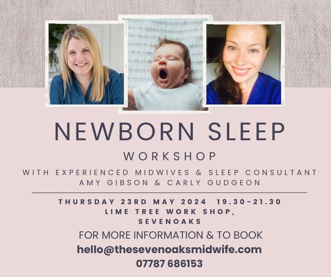 Exciting News!!
Myself and Carly, @the_holisticmidwife are now running a series of individual "Baby on Board" Workshops.
This series of informative workshops go beyond the basics of traditional antenatal classes and delve deeper into topics that conventional classes just skim over.
Join us at the beautiful @lime.tree.work.shop for the first in the series...
āNEWBORN SLEEP WORKSHOP"
Are you expecting a baby this year?
Would you like to try to give your baby the best opportunity to be a good sleeper from as early on as possible?
We are two experienced Midwives and Sleep Consultant. Please join us at the beautiful @lime.tree.work.shop in Sevenoaks.
Thursday 23RD May 2024
19.30
We will teach you a number of gentle steps and practical strategies to instil long-lasting sleep habits which will allow your baby to be the sleeper you want them to be, and the sleeper they need to be to help them thrive.
The workshop will cover:
⢠Understanding newborn sleep
⢠Sleeping & Feeding in the first few weeks
⢠Safer Sleep Guidance
⢠Bedsharing
⢠Your babyās sleep environment
⢠Day/night (circadian) rhythms
⢠Sleep cycles
⢠Sleep associations
⢠Sleep regressions
⢠Settling techniques
⢠Instilling good sleep habits
⢠Establishing gentle routines
⢠Key Strategies for implementing successful sleep.
The workshop is accompanied by a āStarting a Positive Sleep Journeyā guide and includes follow up midwife telephone and WhatsApp support.
Ā£65
Refreshments provided
Partners welcome
For more information & to book Contact - hello@thesevenoaksmidwife.com or 07787 686153