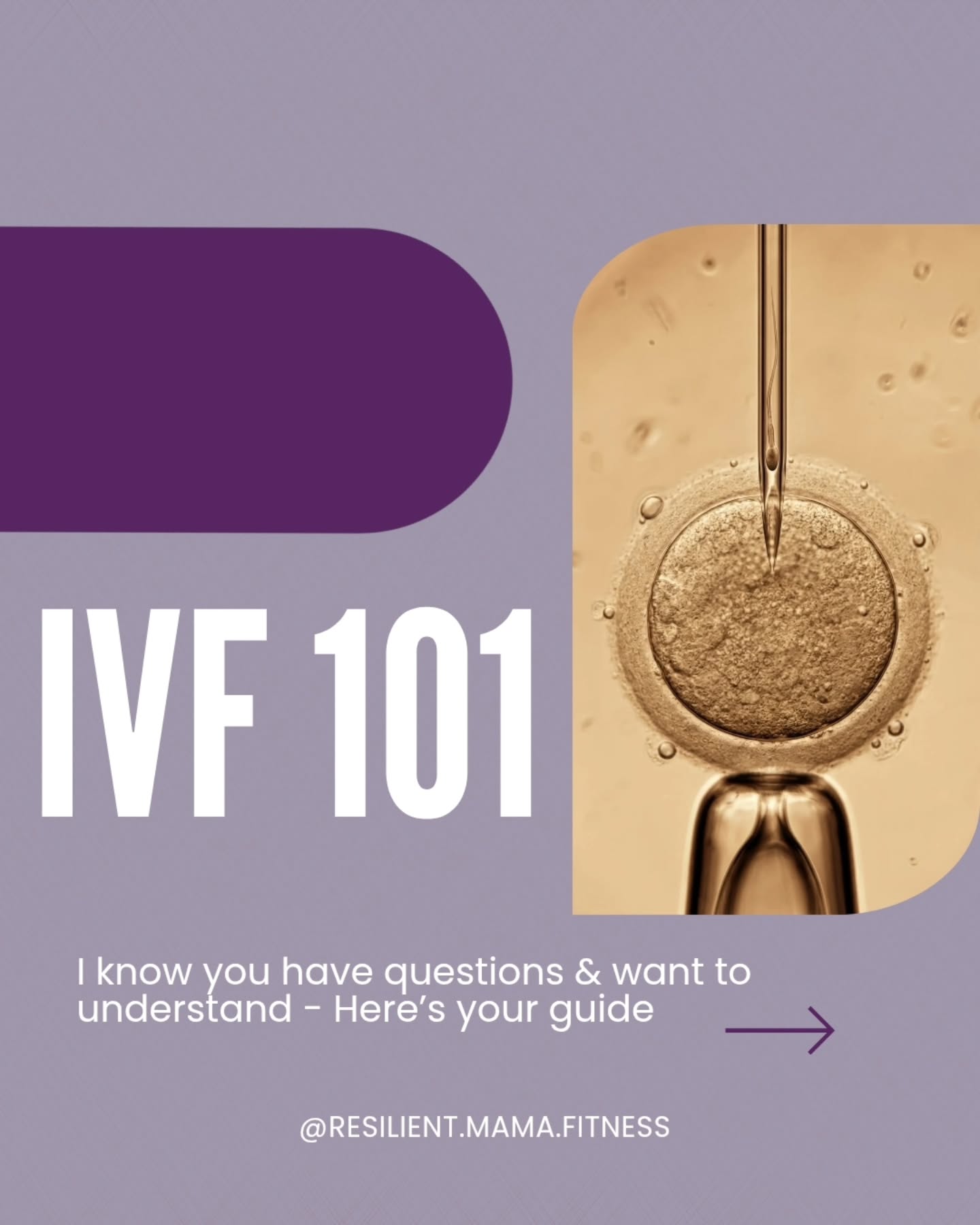 A get a lot of questions from people about IVF as they just wish to understand it better and as an IVF Mama, this warms my 💜
It means that people are wanting to better understand so they cam better support their friends and family who are utilizing this technology.
No, I don't believe IVF should be the first option, but for many couples (like my husband and I) this is the only option for being able to have biological children.
Now, some may argue that still isn't enough and that's your own opinion - I'm not here to argue with you - I'm simply sharing as this has been a post idea for a long time based on so many conversations with others who wish to understand better.
Please engage and share so others too may better understand.
Be Resilient Mama!
#ivfsupport #ivfjourney #ivfmama #ivfawareness #ivfeducation