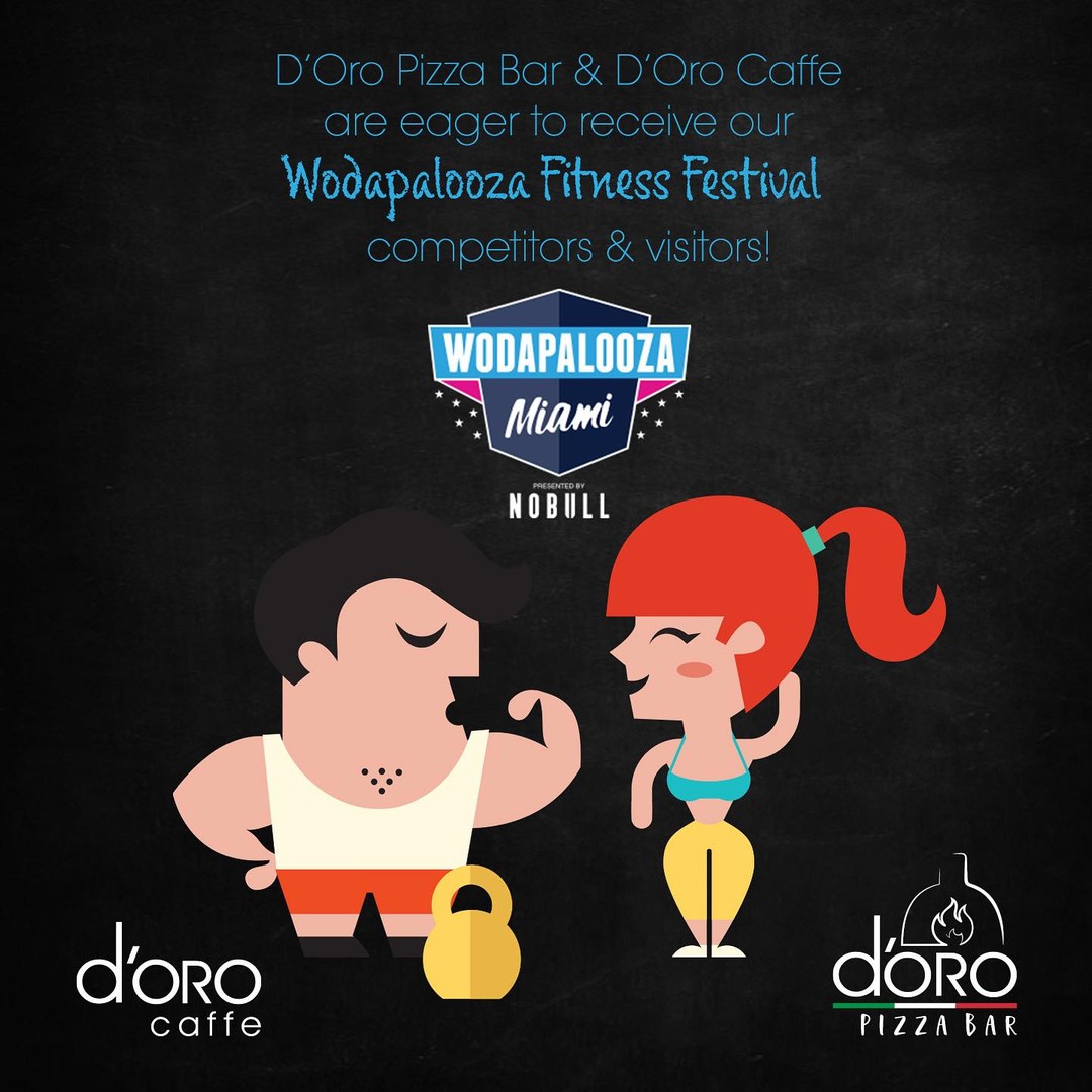 At D’Oro Pizza Bar & D’Oro Caffe we are so happy to see new and familiar faces from the #Wodapalooza Festival! Our hearts are filled with joy from having all of you at our Restaurants enjoying this weekend!
🏃🏼♀️🏃🏽💕🤗
•
•
•
•
•
•
#doropizzabar #dorocaffe #doromiami #enjoylife #wodapalooza2022 #relax #dorohappyhour #bethankful #beyourself #laugh #healthymood #gourmetfood #supportlocalbusinesses #downtownmiami #relaxingmood #bayfrontpark #shoplocal #familyowned #familyoperated #bayfrontpark