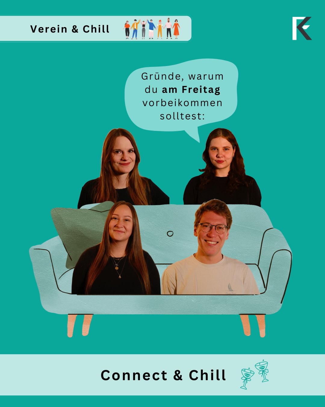 Connect & Chill heißt bei uns:
kein Programm, kein Zwang.
Wir treffen uns am Freitag im Spital,
lernen uns kennen, reden über Gott & die Welt
und schauen, wohin der Abend geht.
Komm vorbei, bleib so lange du magst
oder geh wieder, ganz ohne Stress.
📍 Spital
🕖 Freitag, 6. Februar, ab 20 Uhr
🤍 Offen für alle, die neugierig sind!
#generationkf #generationkfvereinchill #generationkfkommunal2026 #generationkftipp #generationkfwahlkampf