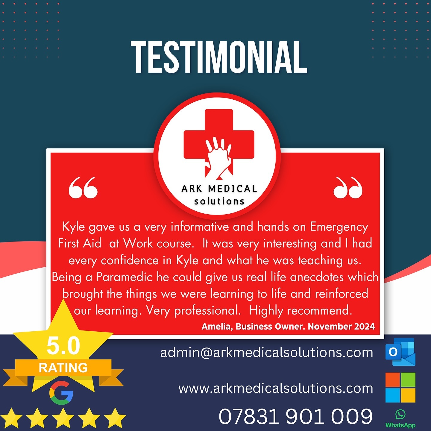 🚑 First aid training is crucial for saving lives, and it’s essential that this training comes from those who know the field best: emergency services professionals!
When trained by paramedics and your 999 services, participants gain invaluable insights drawn from real-life experiences. These experts can share firsthand knowledge about the challenges faced in emergencies, ensuring that learners are not only taught the theory but also understand practical applications under pressure.
Let’s prioritise quality training that equips us to respond effectively in critical situations. After all, knowledge is power, but experience is invaluable!
Get trained by those that do the job. Not just teach it.
#FirstAid #EmergencyServices #SaveLives #dorset #bournemouth #cpr #aed #emergencyfirstaid