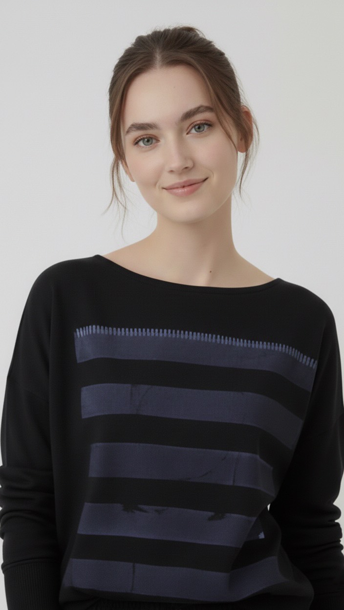 Stripe me up 💙🖤💙🖤💙