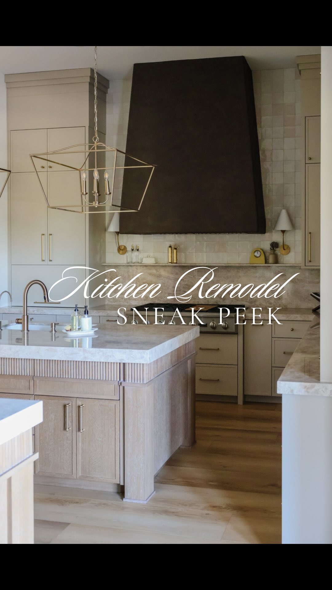 Sneak peek of a kitchen we’re so excited about 🤍
This remodel is full of timeless details, layered textures, and so much depth — the kind of space that feels elevated now and will for years to come.
We can’t wait to share the full reveal with you.