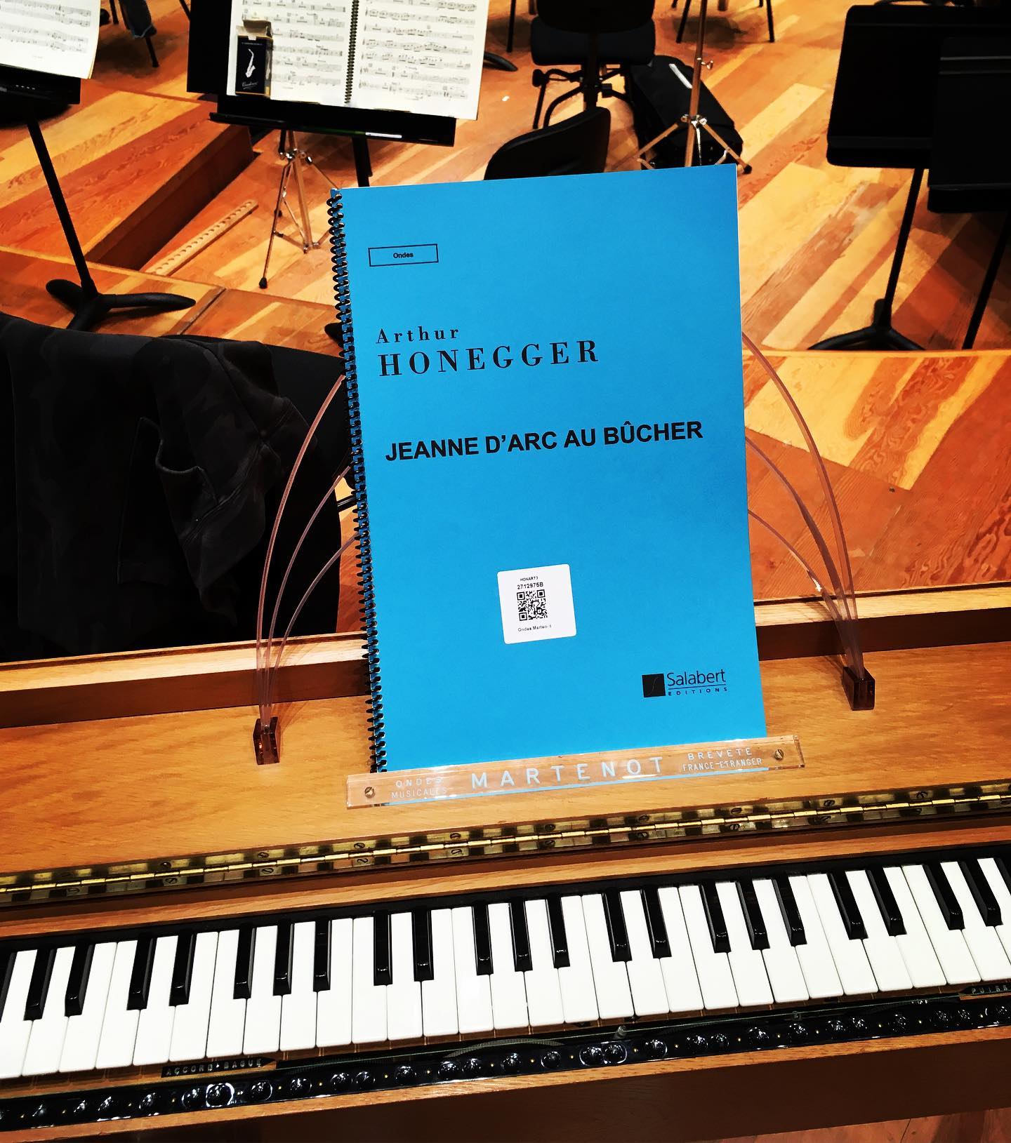 Jeanne au bûcher, Sept 2019
We’ve just started the rehearsals!! #jeanneaubucher #jeannedarcaubucher #honegger #ondesmartenot #martenot #lille #onlille #bucharest #romania
#orchestra #rehearsal #music #concert #enescufestival