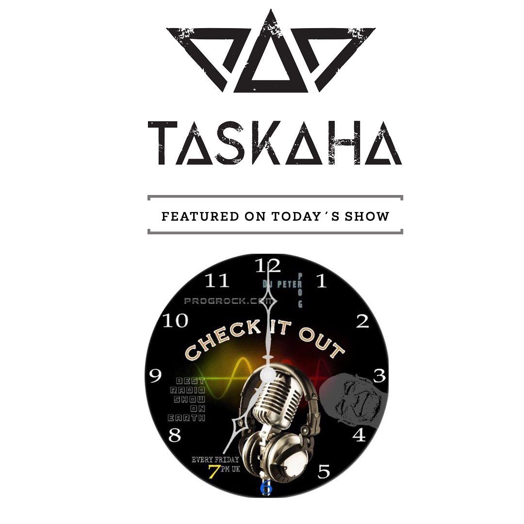 Light up your Friday by tuning into CHECK IT OUT LIVE with DJ Peter Prog only on www.progrock.com
Taskaha will be part of todays playlist.
Show starts at:
- 1400 New York time
- 1500 São Paulo time
- 1900 UK time
- 2000 CET (Norwegian time) #progrock #progmetal @progrockdotcom