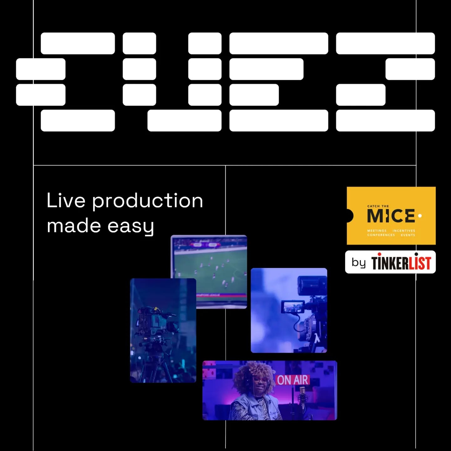 CUEZ by TinkerList, appoint UK Catch the MICE to drive event-sector business
Tinkerlist, a trailblazing force in the broadcast industry, proudly announces the official launch of their innovative product, CUEZ: A rundown and script platform engineered to redefine live broadcasting.
In a strategic collaboration, Tinkerlist has partnered with Catch the MICE and we will serve as their exclusive event-sector business development partner.
This strategic partnership underscores Tinkerlist's commitment to advancing event-production innovation.
For more news on this story visit....
https://www.catchthemice.com/post/cuez-by-tinkerlist-appoint-catch-the-mice-as-their-mice-sector-business-development-partner