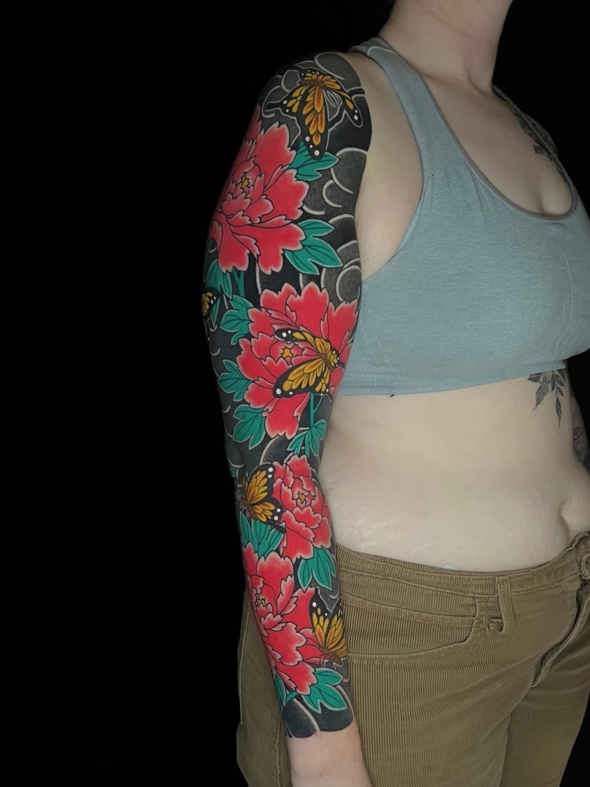 Peony and Butterfly Sleeve done by @tato_irezumi
Booking via:
www.crybabyffm.com/contact